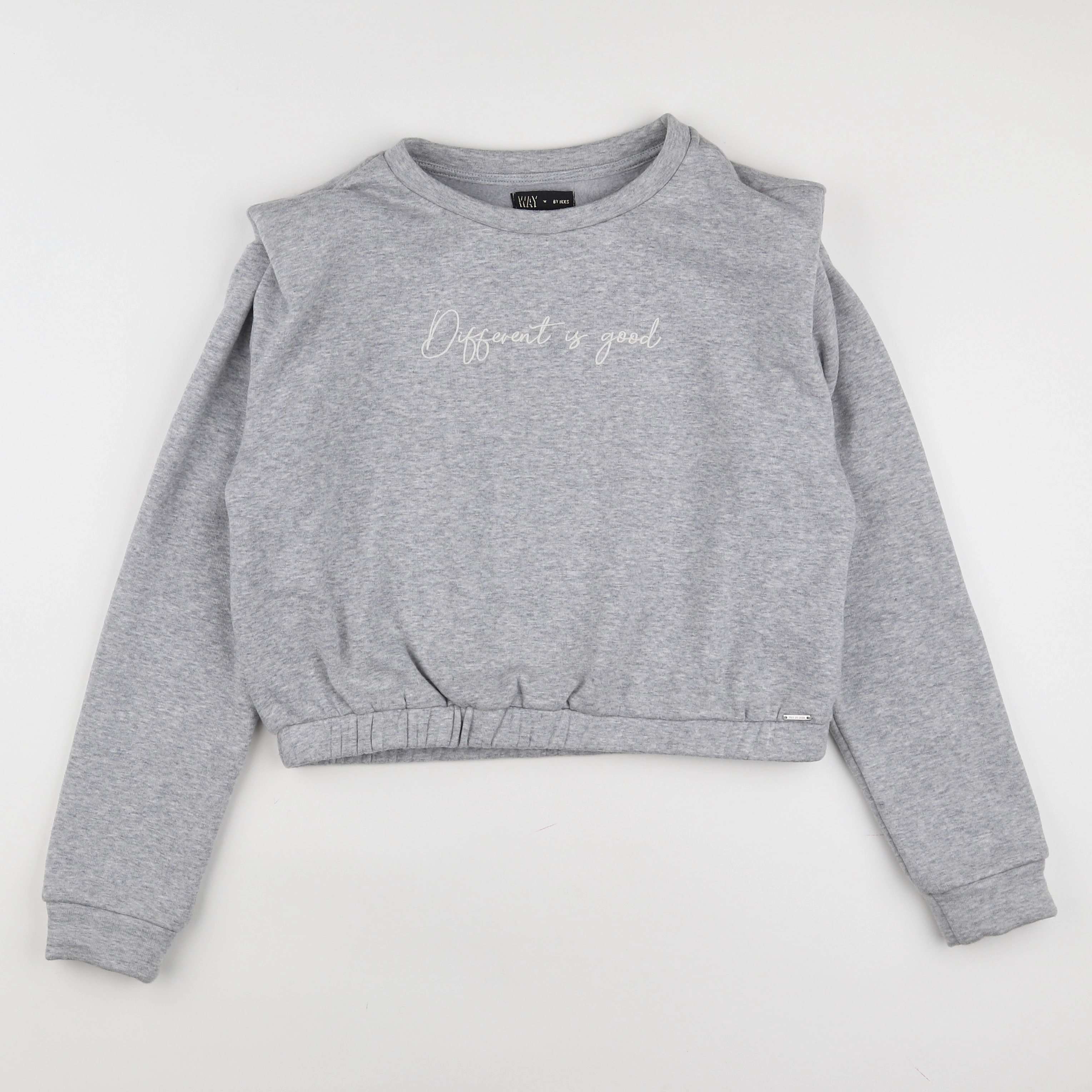 IKKS - sweat gris - 12 ans