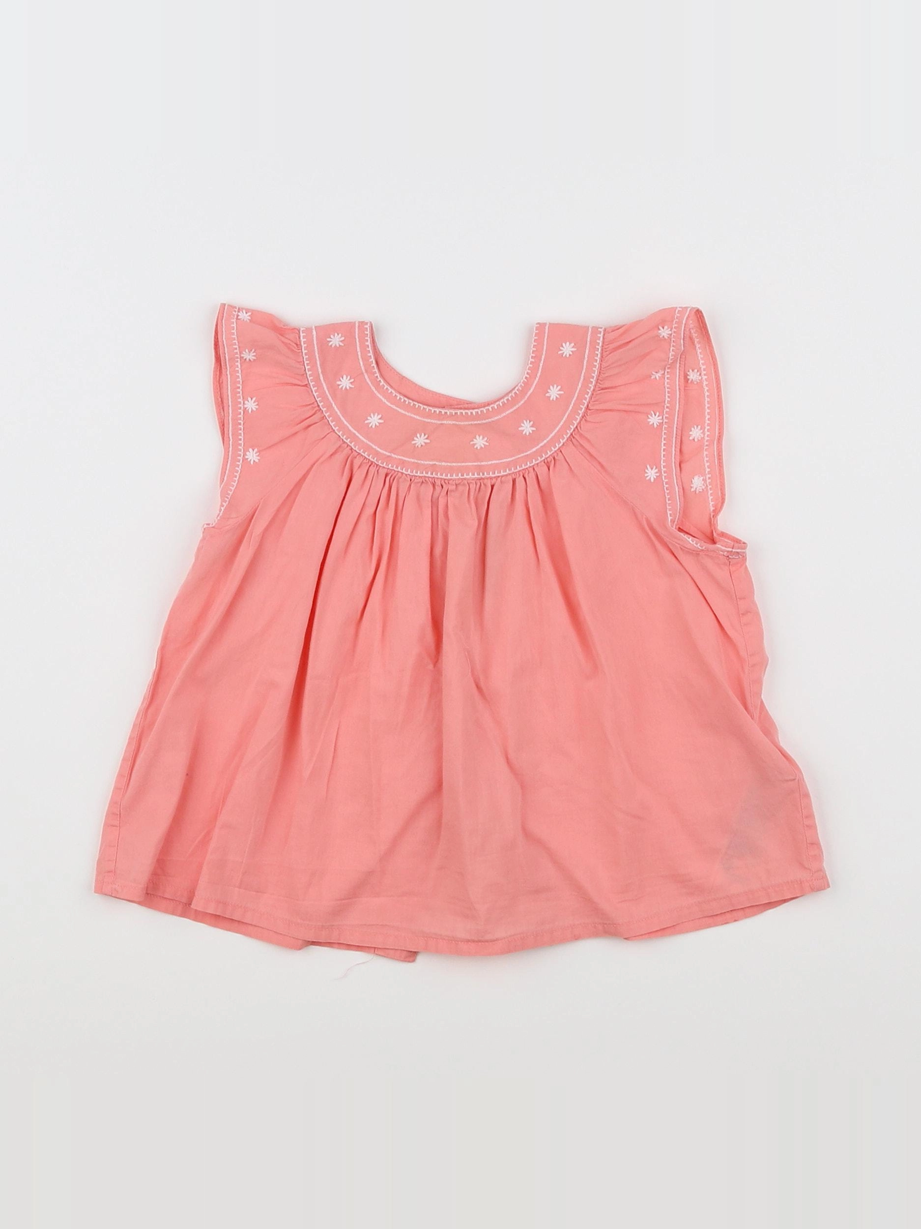 Bonpoint - blouse rose - 18 mois