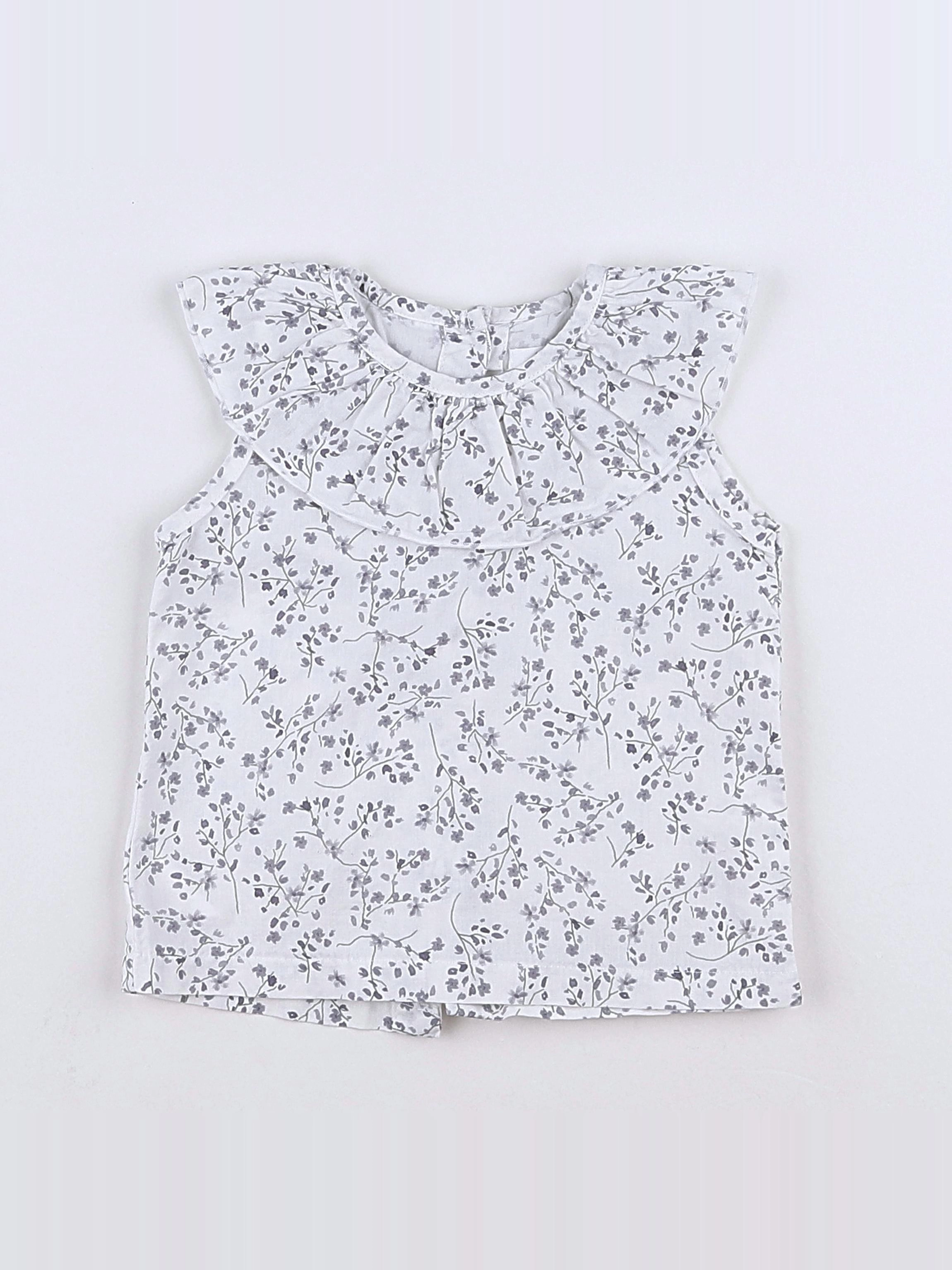 Little Celebs - blouse blanc - 12 mois