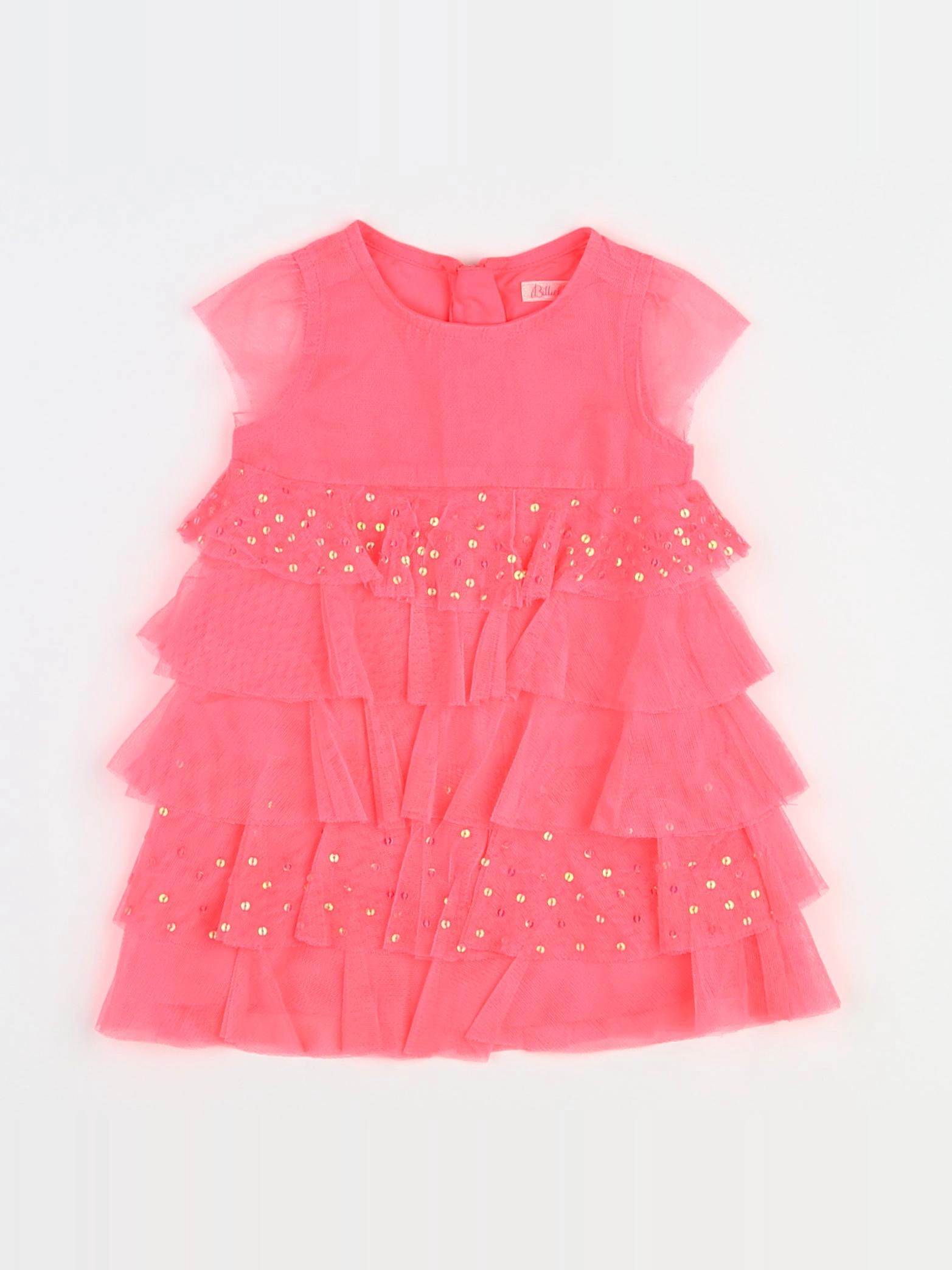 Billie Blush - robe rose - 3 mois