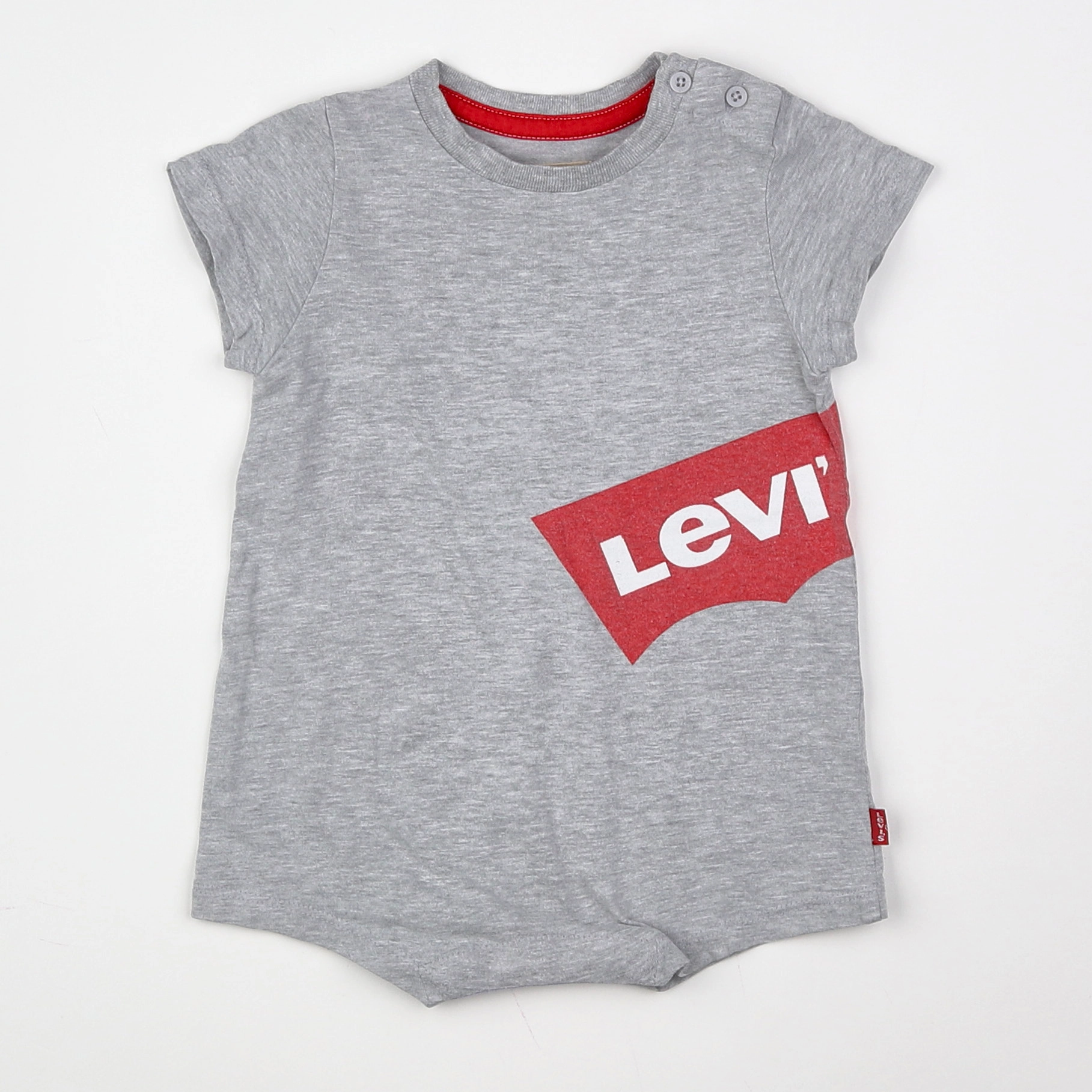 Levi's - pyjama coton gris - 6 mois