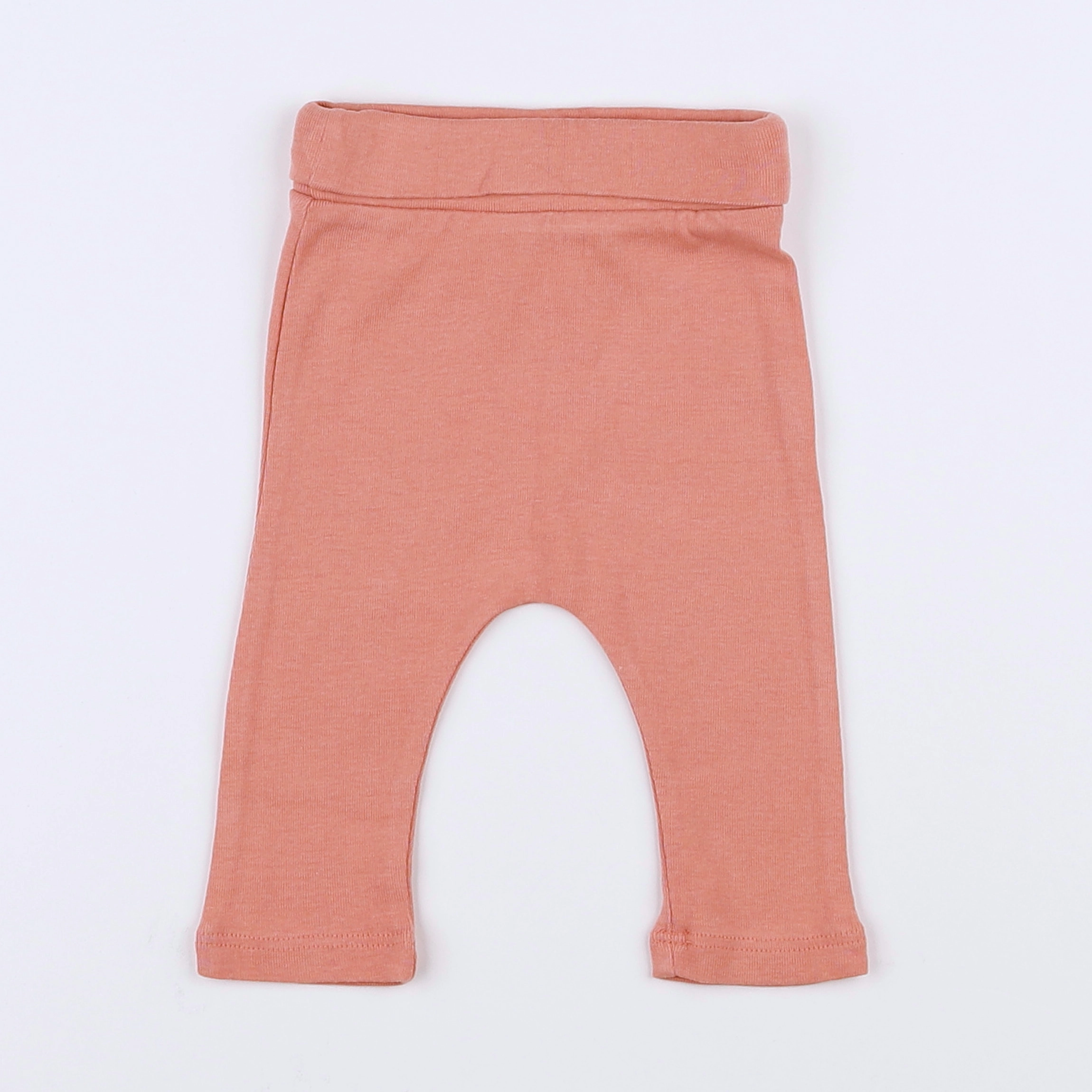 Vertbaudet - legging orange - 3 mois