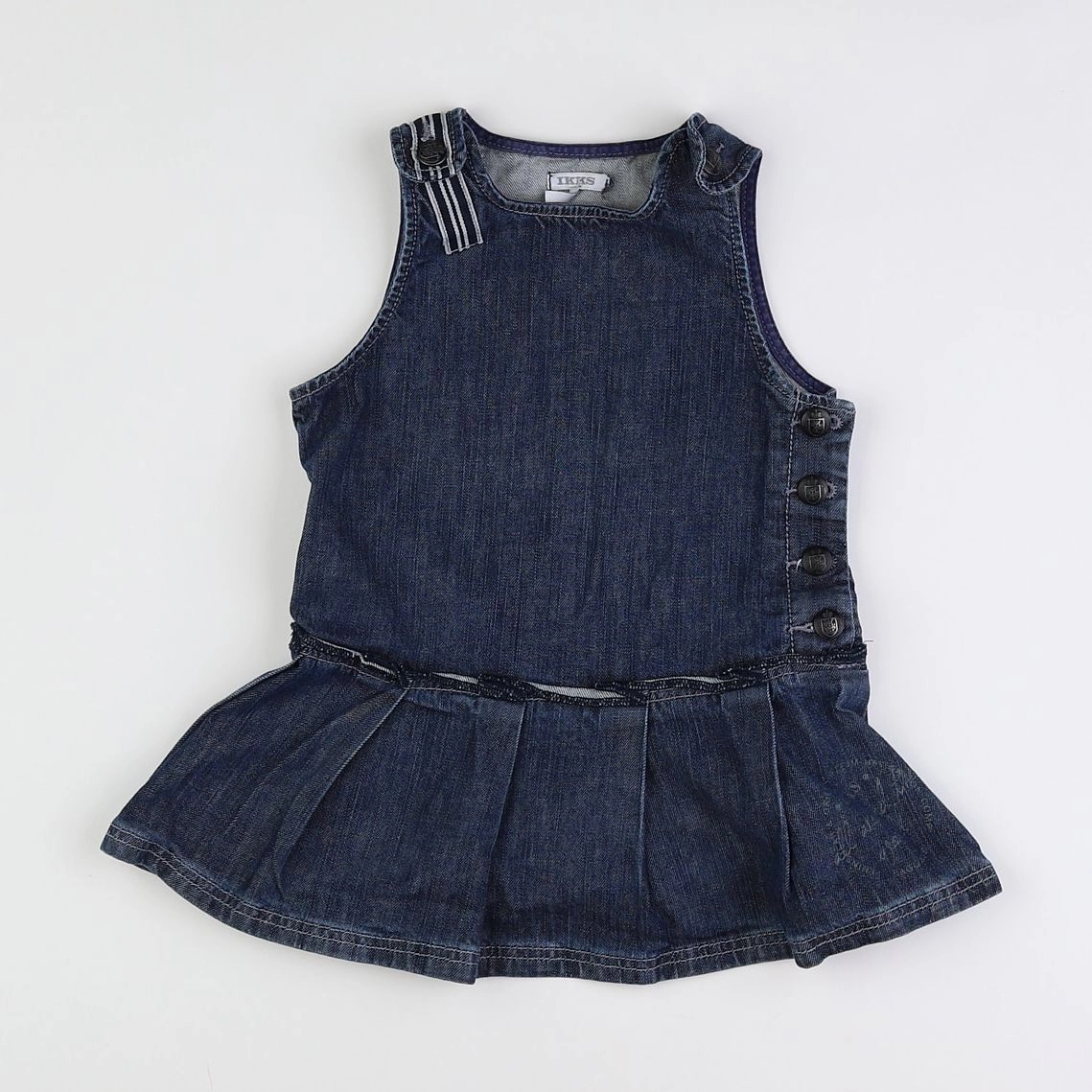 IKKS - robe bleu - 2 ans