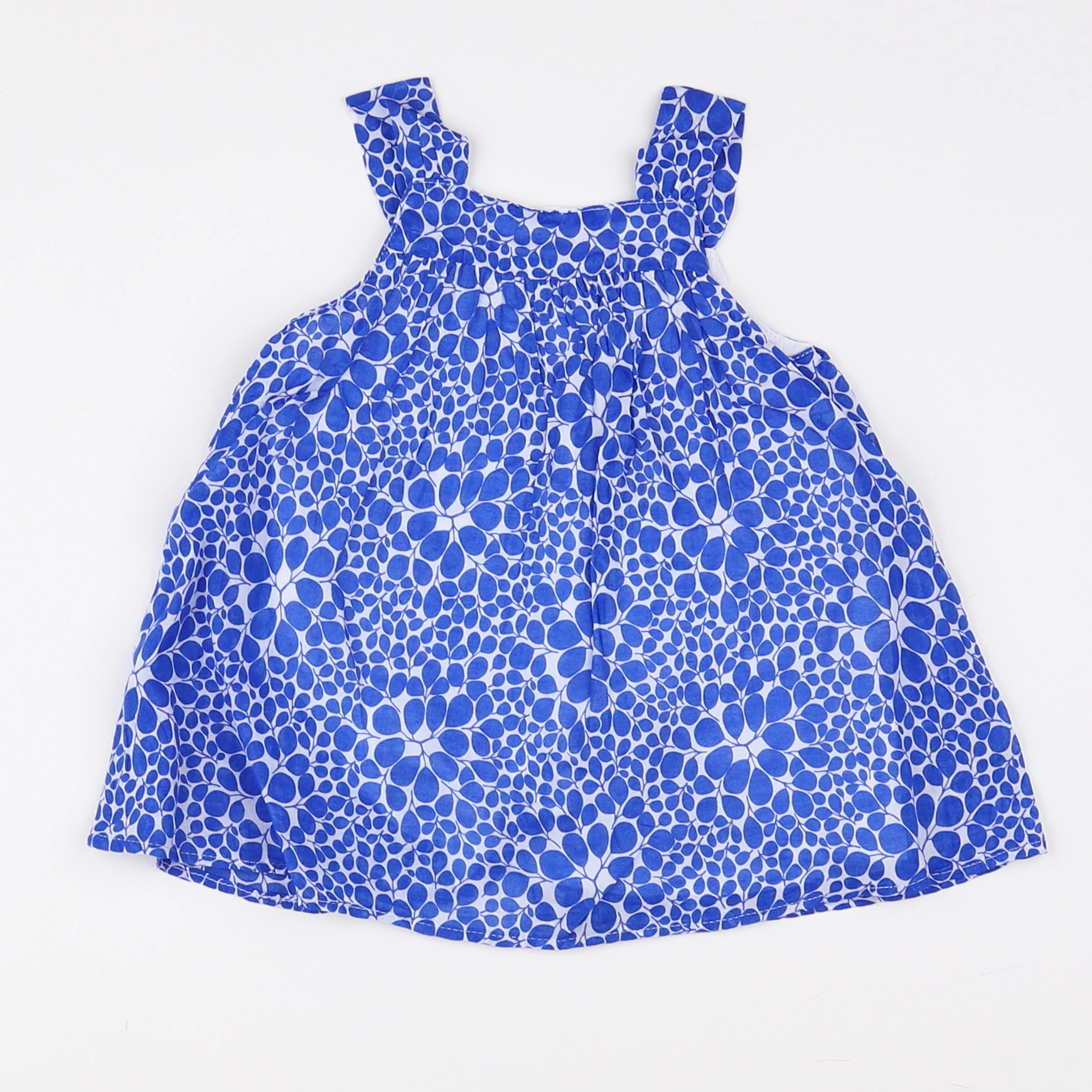 Absorba - robe blanc,bleu - 3 mois