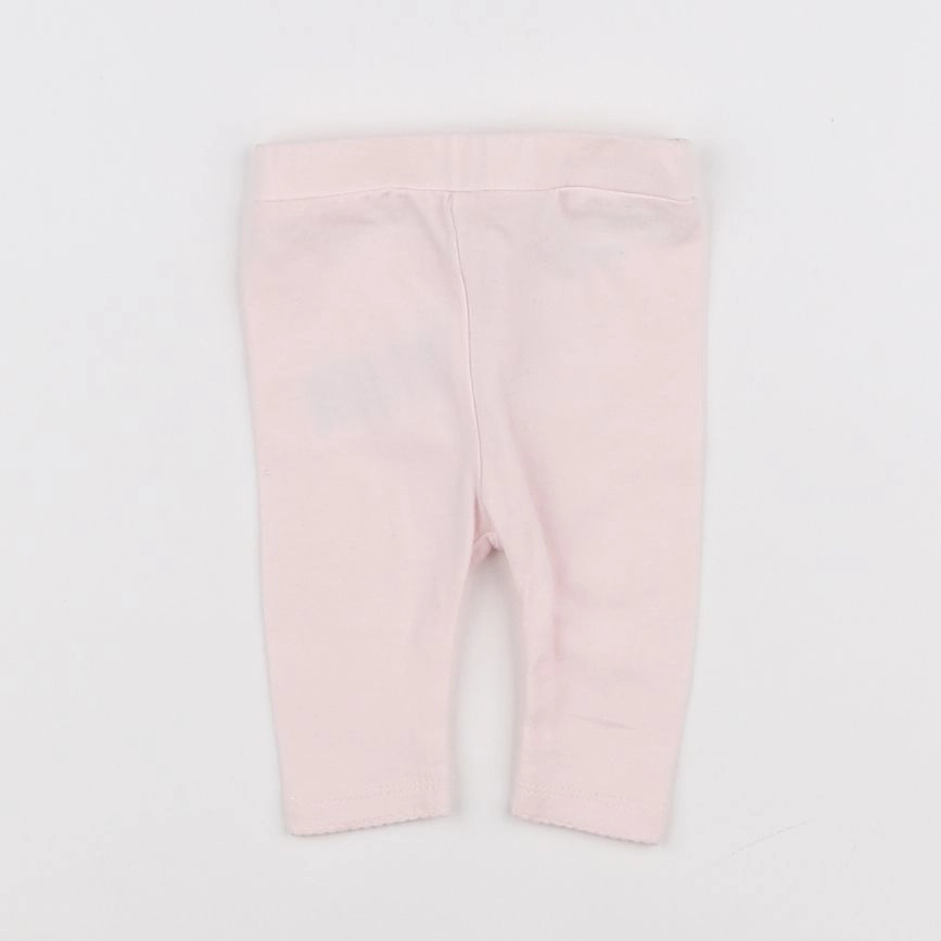 Vertbaudet - legging rose - 1 mois