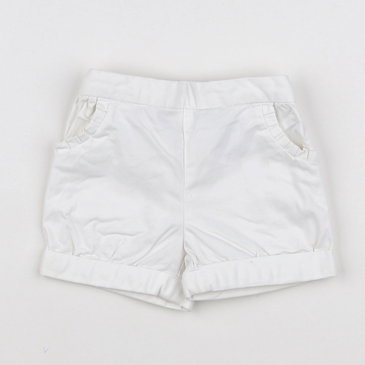 Jacadi - short blanc - 6 mois