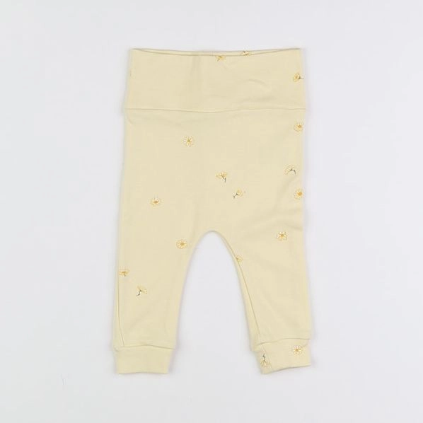 Garbo & Friends - legging jaune - 3/6 mois