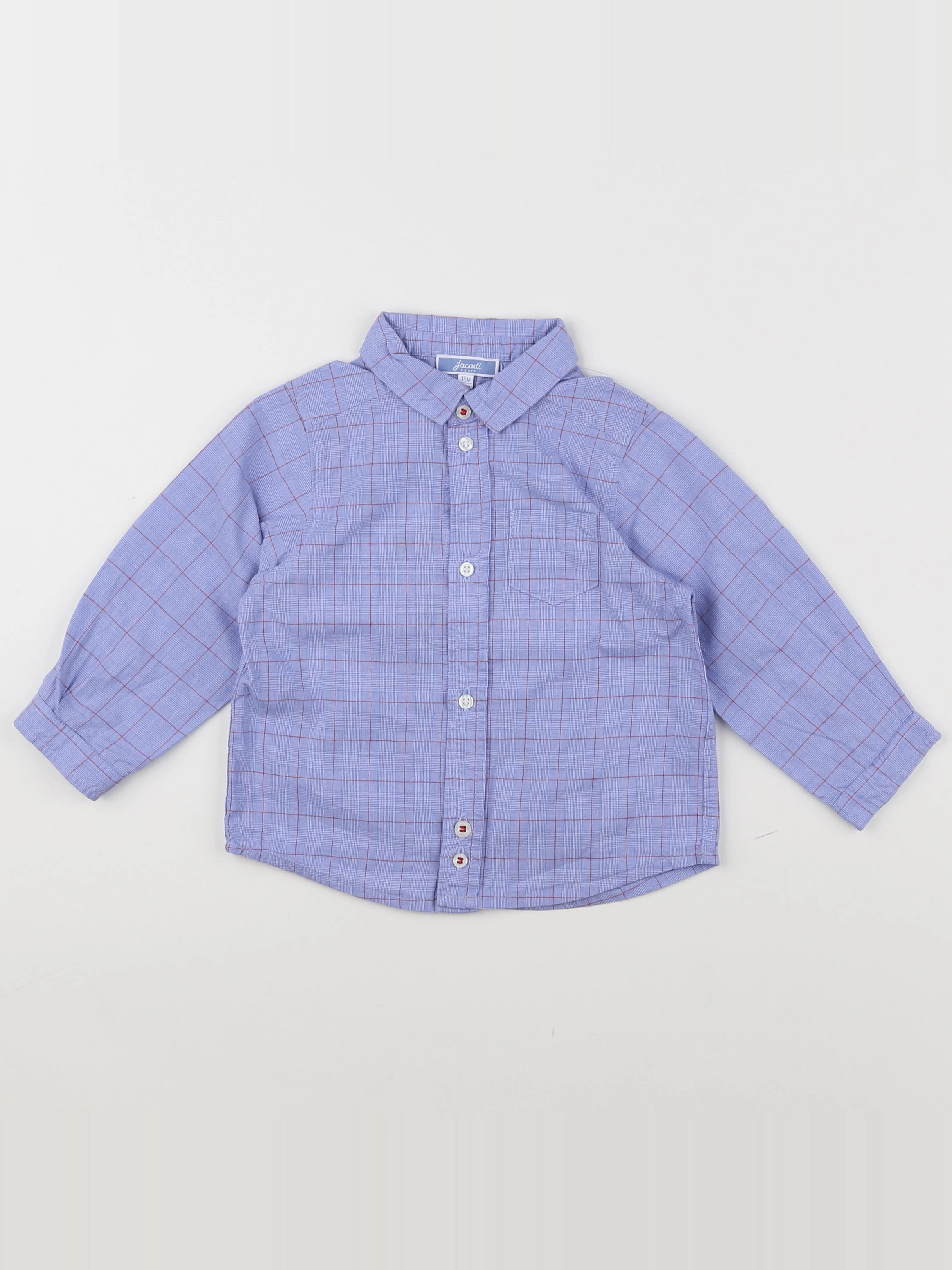 Jacadi - chemise bleu - 18 mois