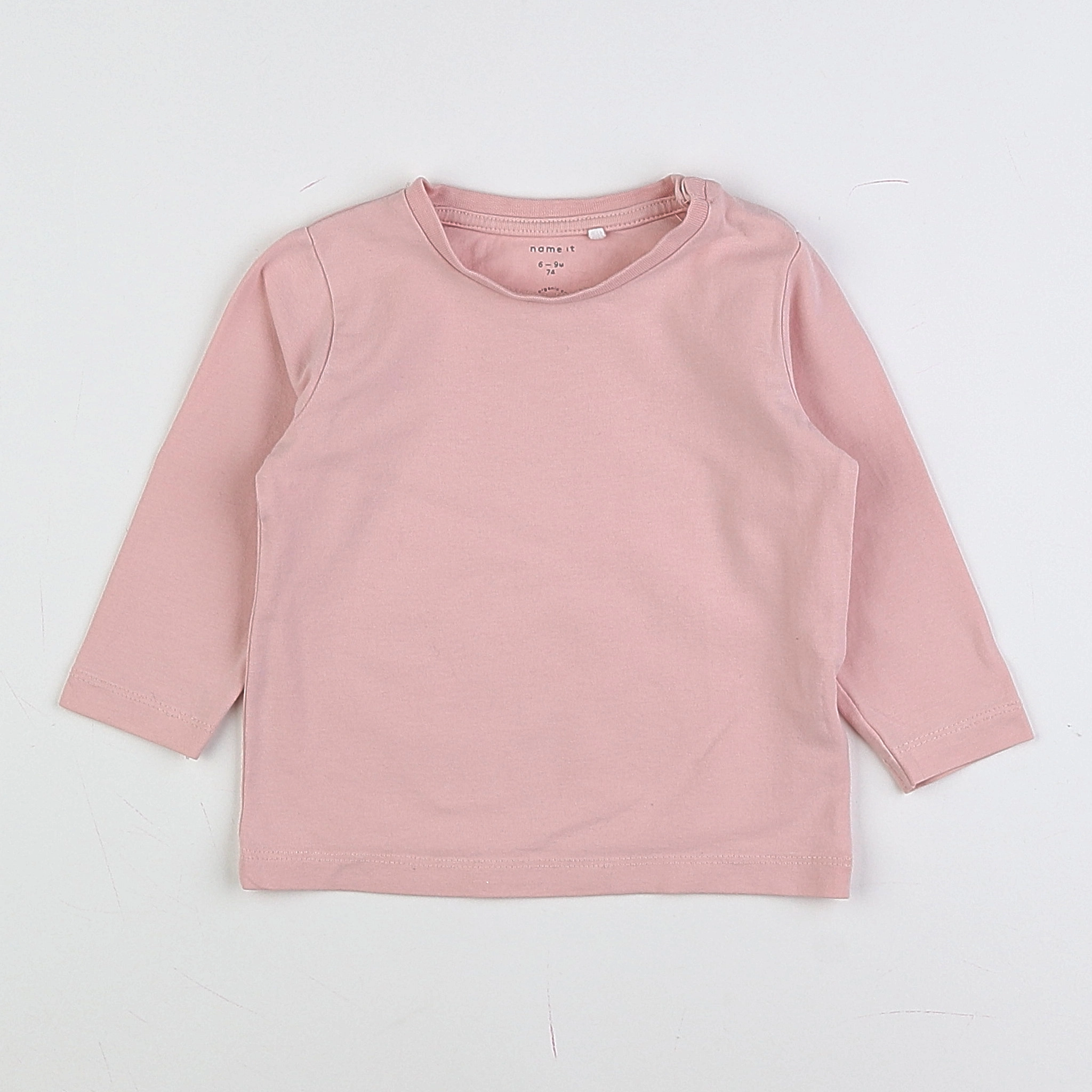 Name it - tee-shirt rose - 6/9 mois