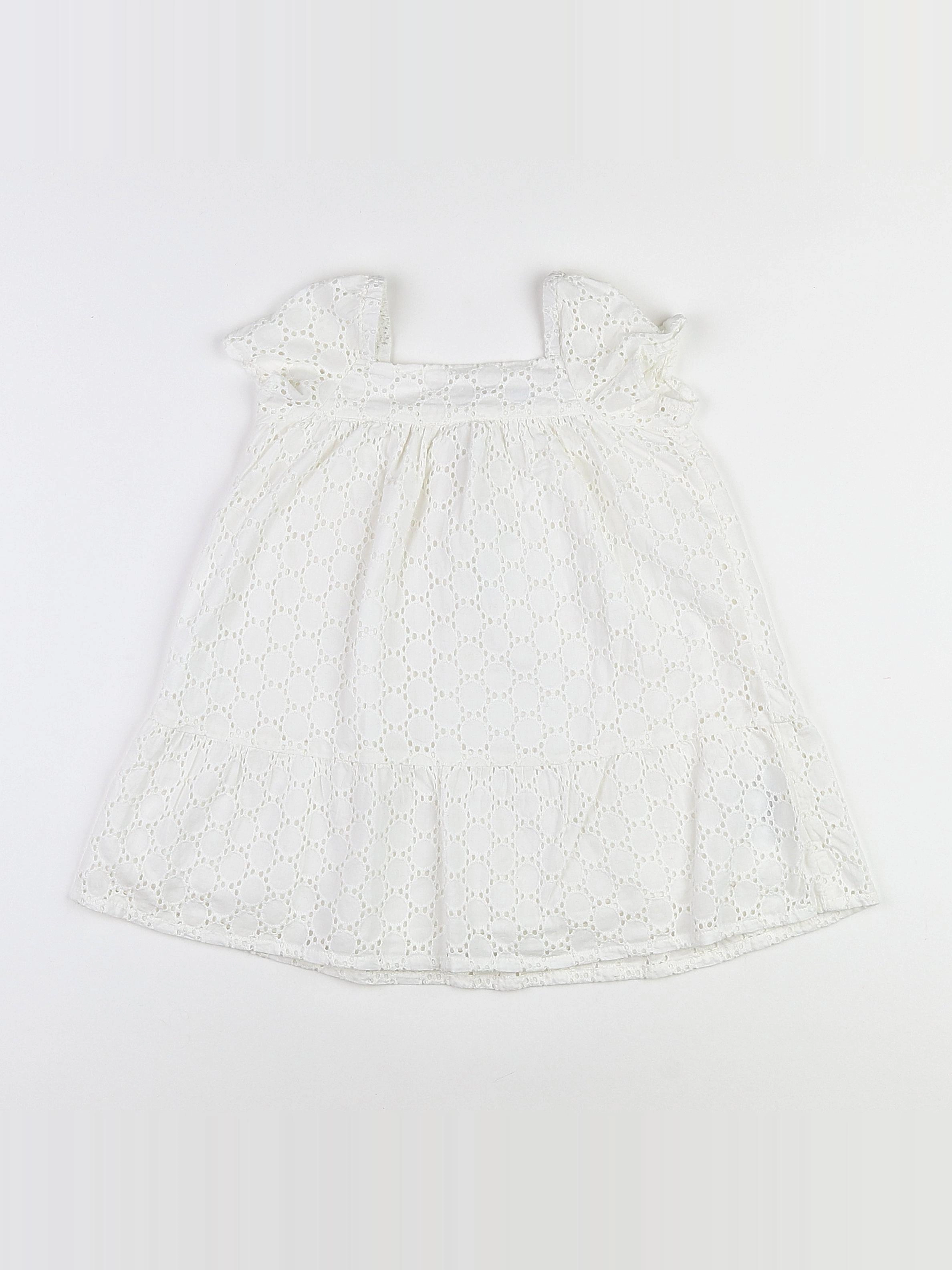 Boutchou - robe blanc - 18 mois