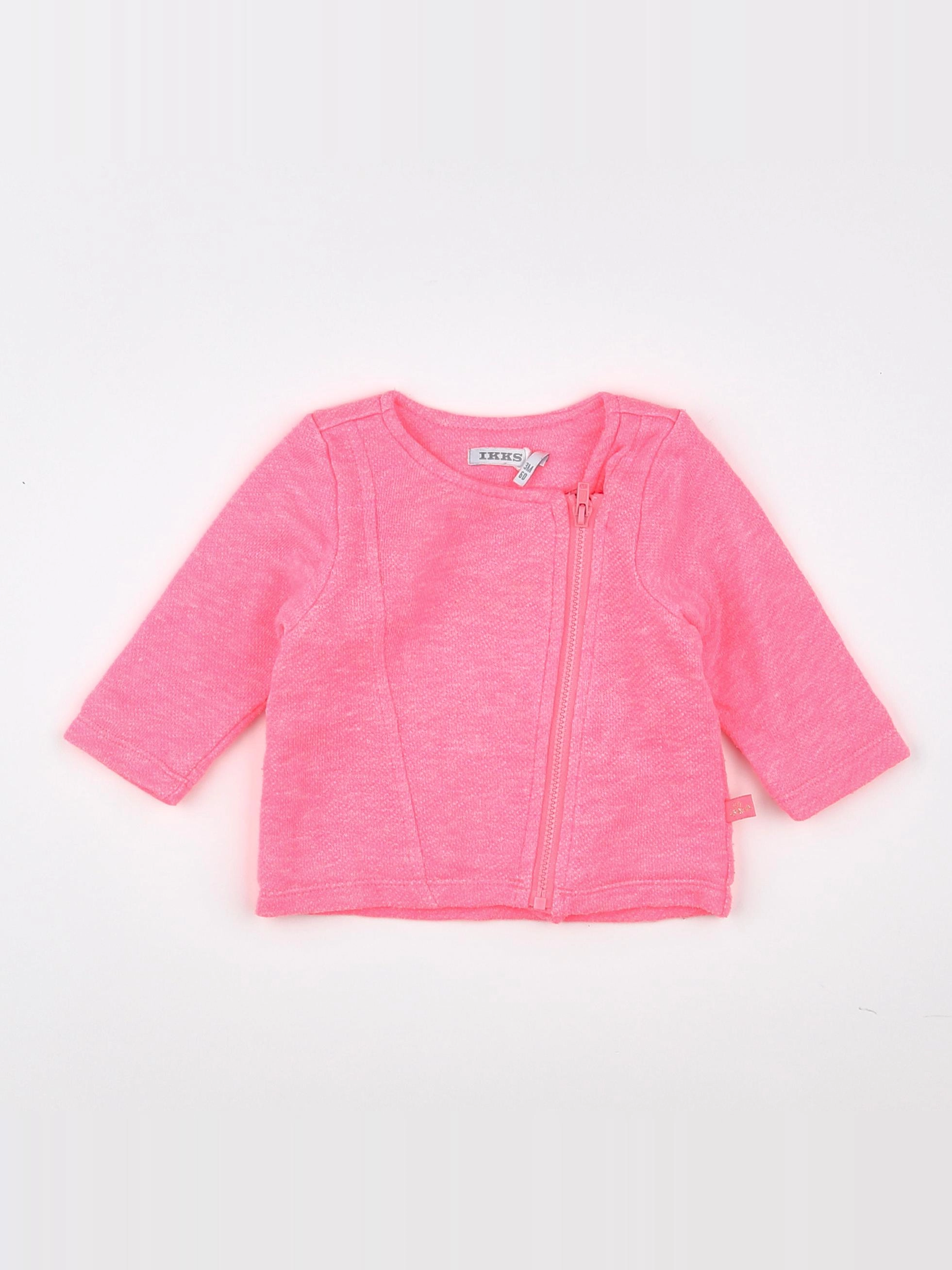 IKKS - gilet rouge - 3 mois