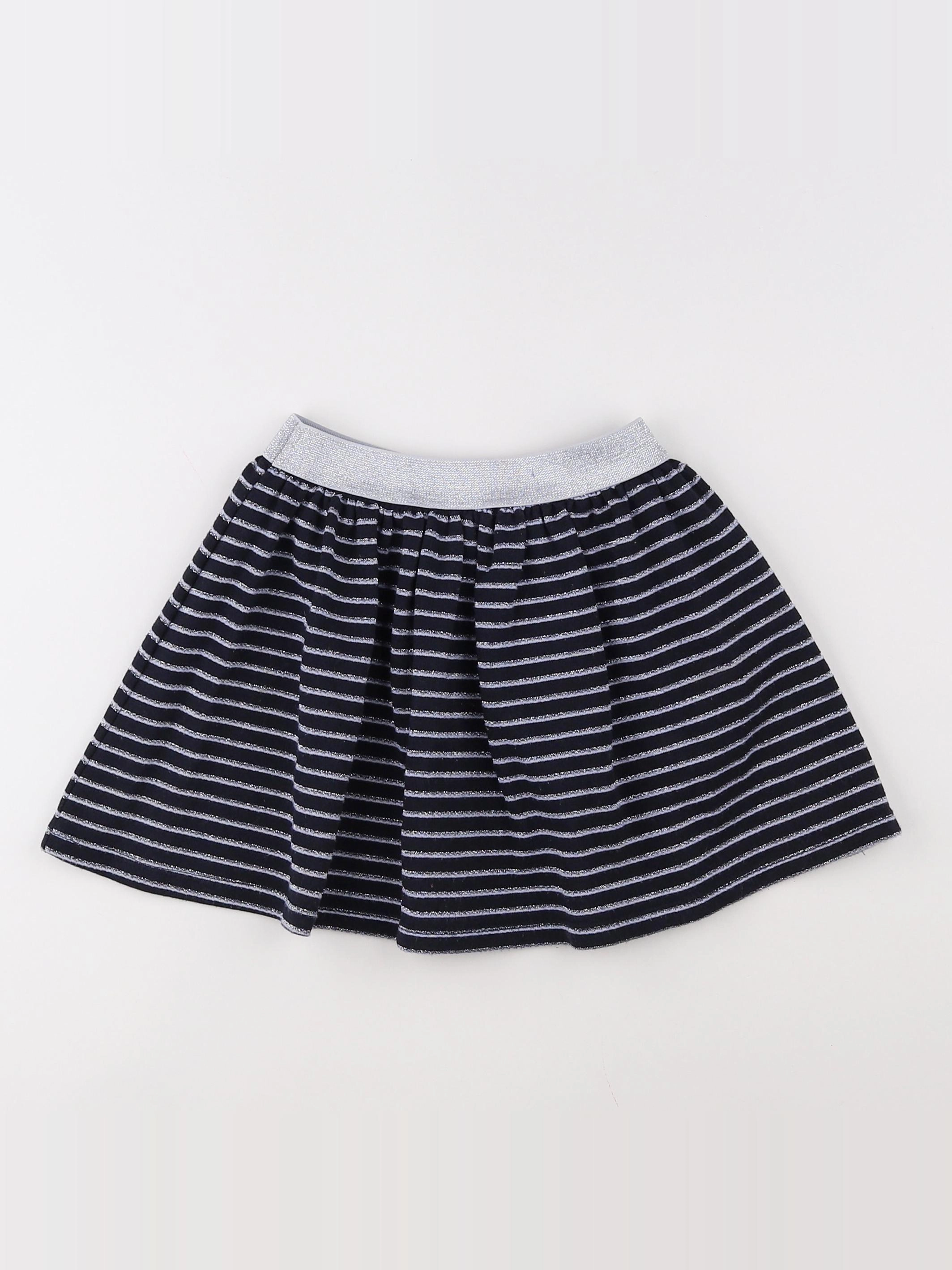 Little Cigogne - jupe noir - 6 ans
