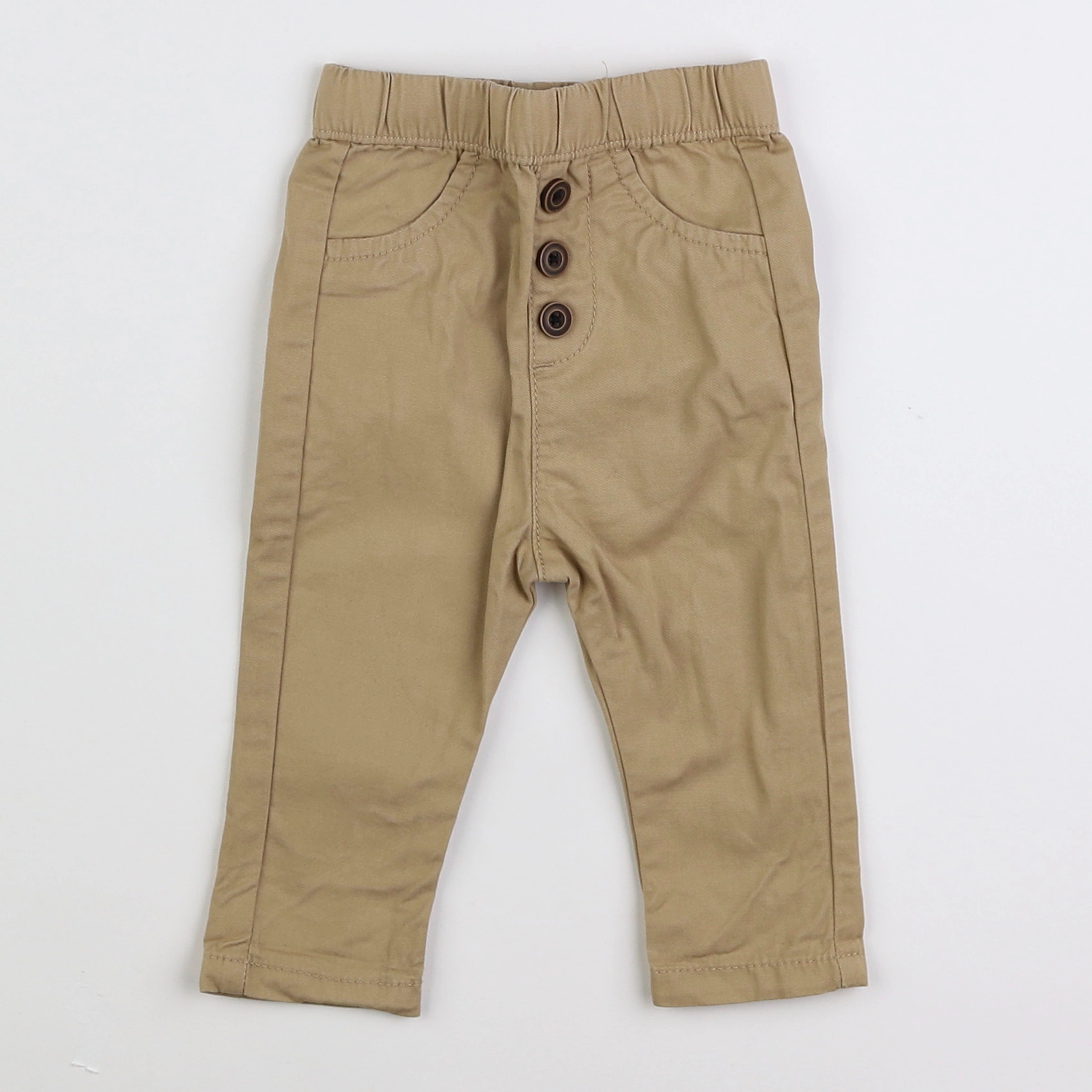 Tape à l'oeil - pantalon beige - 6 mois
