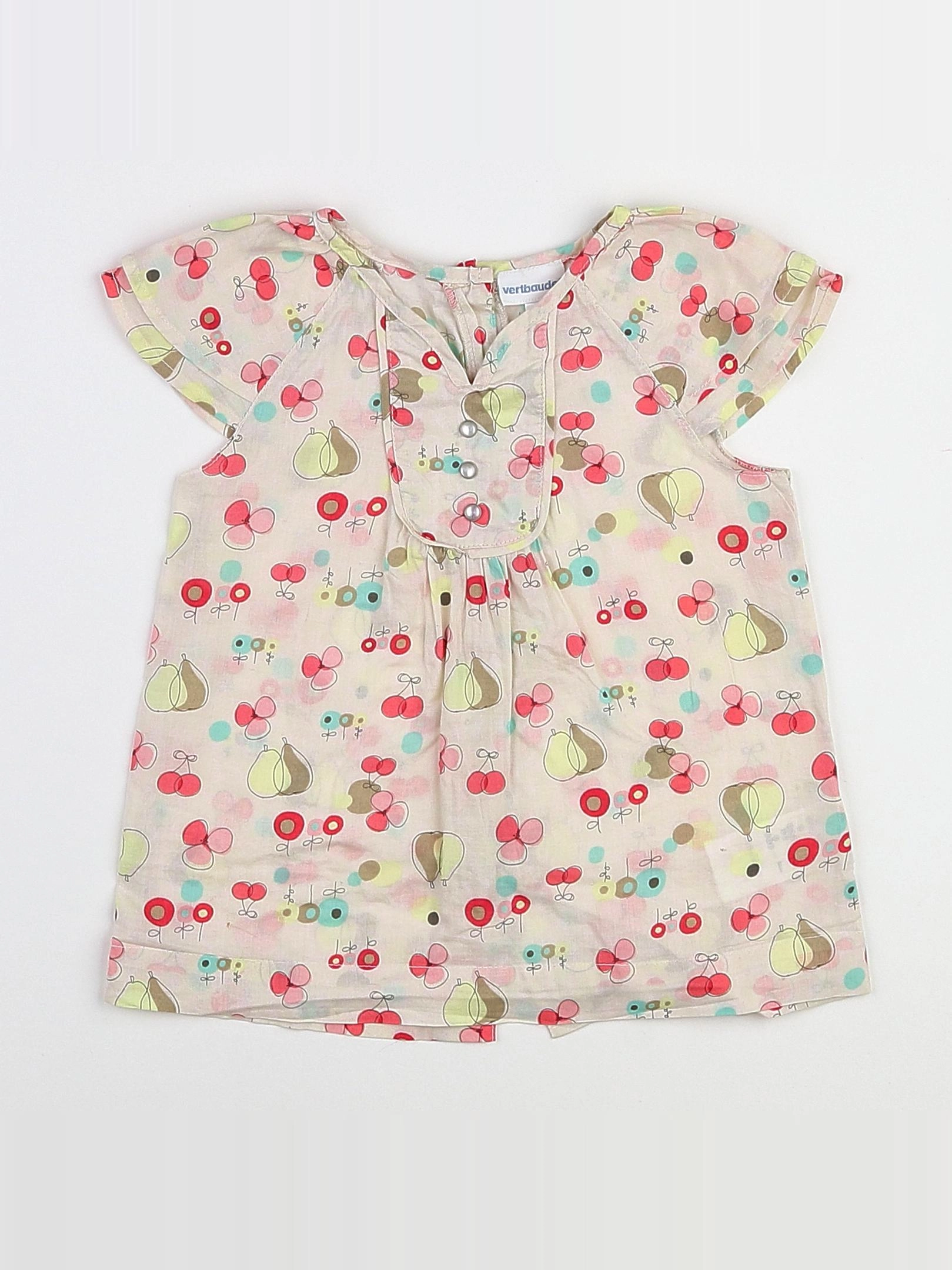 Vertbaudet - blouse multicolore - 3 ans