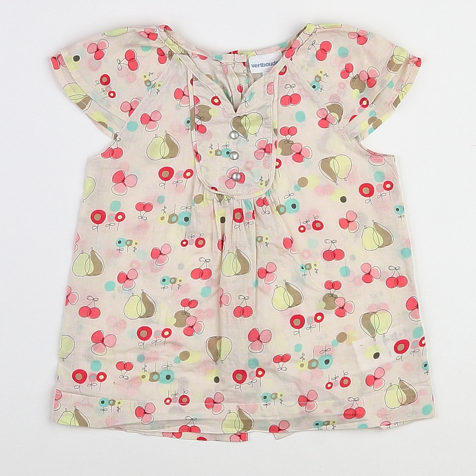 Vertbaudet - blouse multicolore - 3 ans