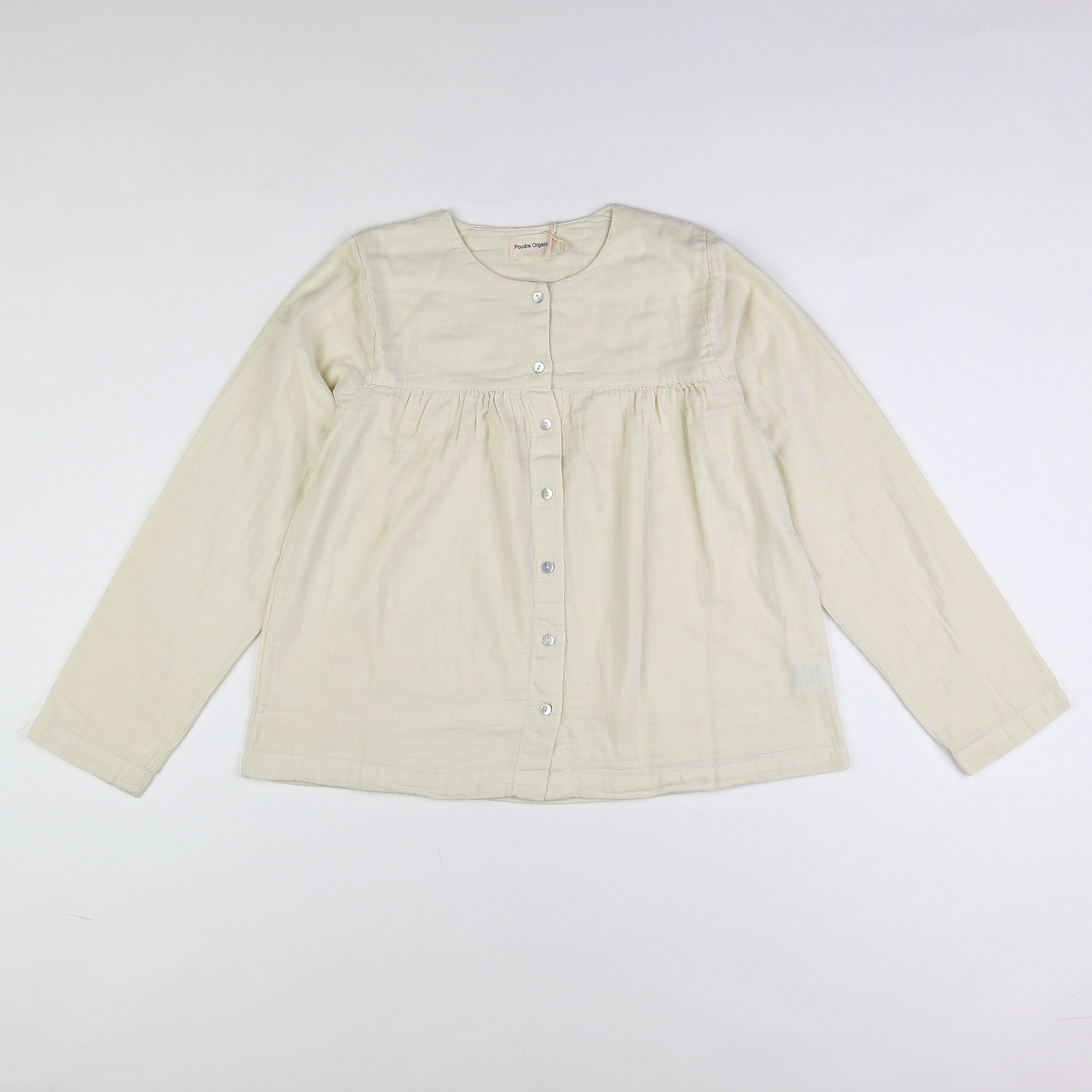 Poudre Organic - blouse beige (neuf) - 10 ans