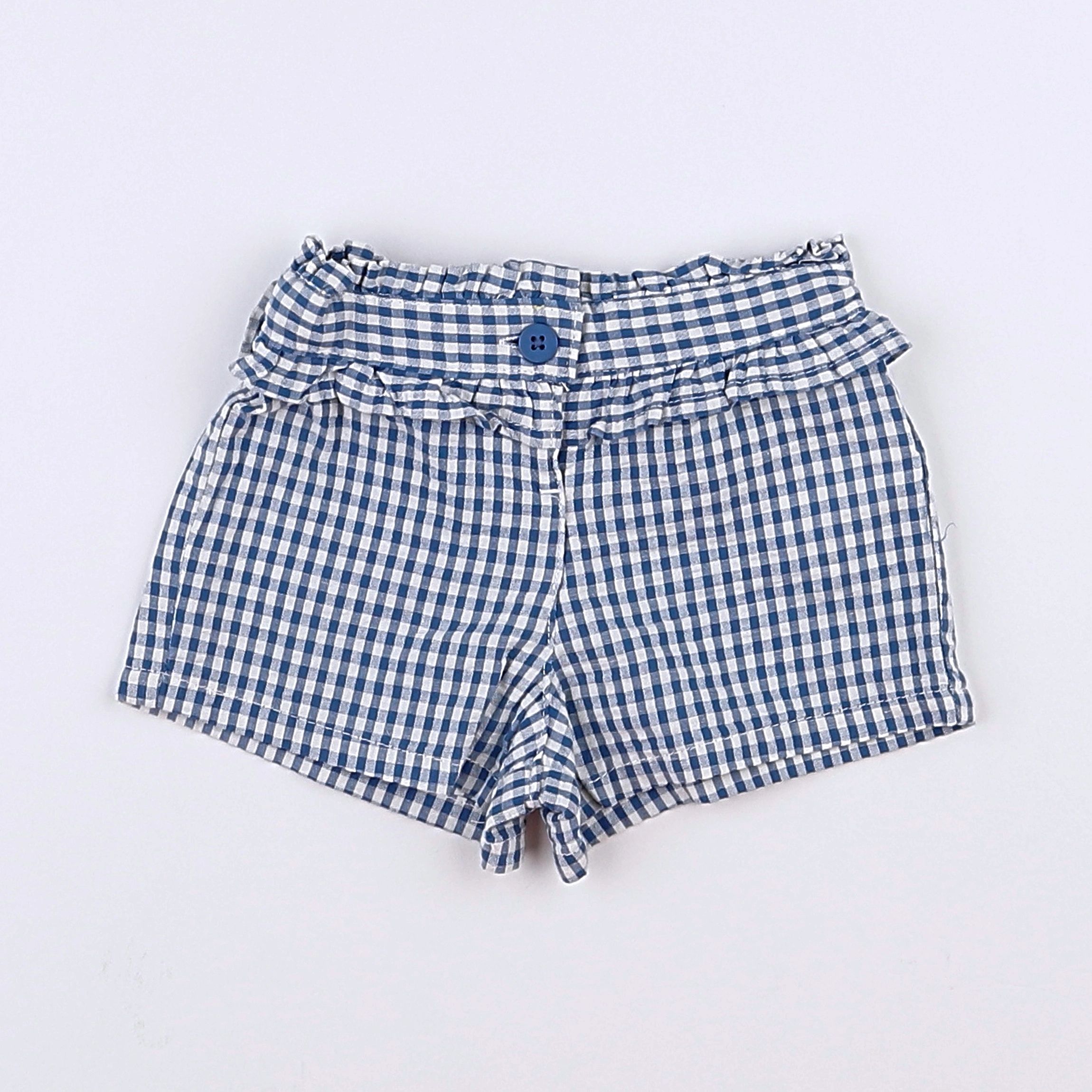 Tape à l'oeil - short bleu - 3 mois