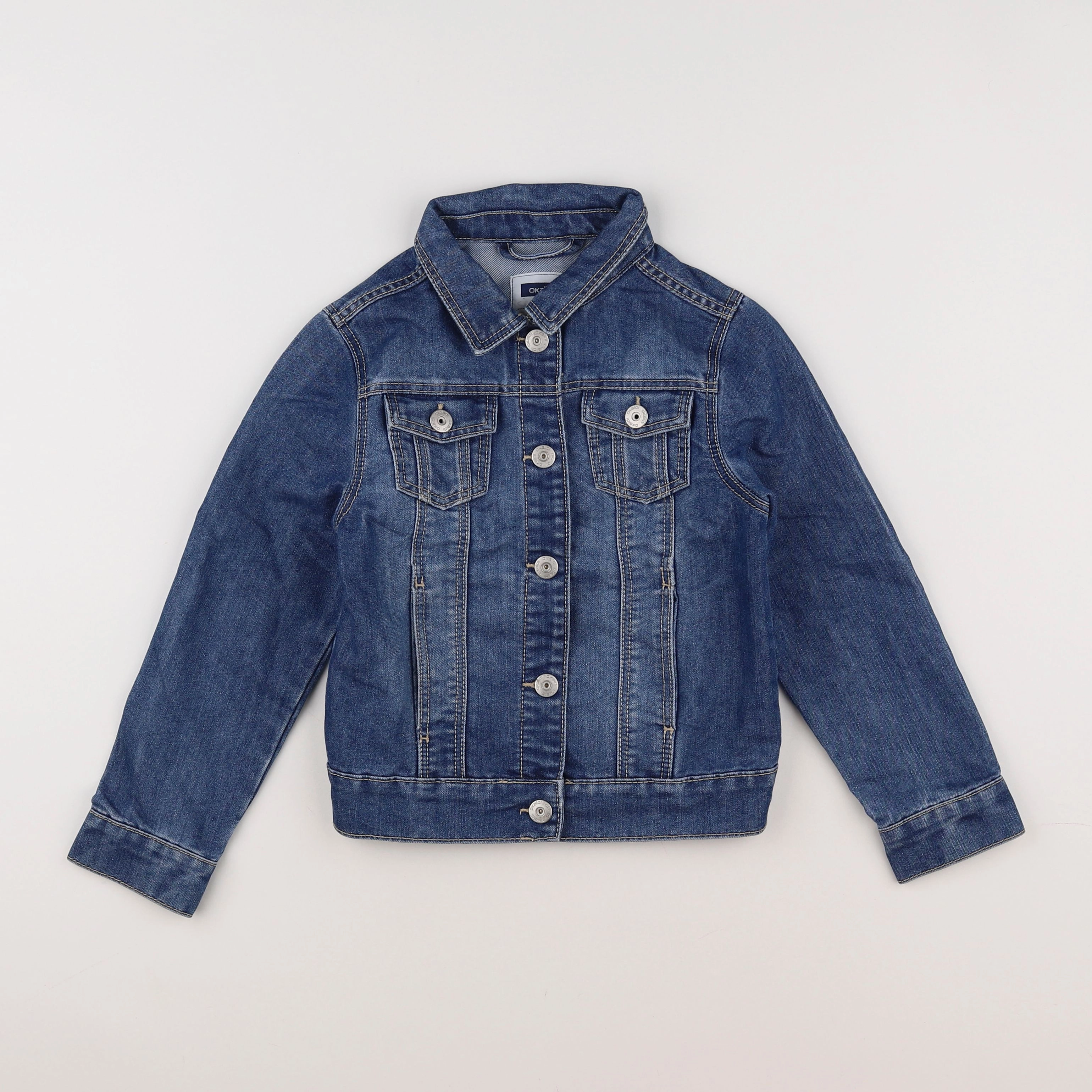 Okaidi - veste bleu - 8 ans