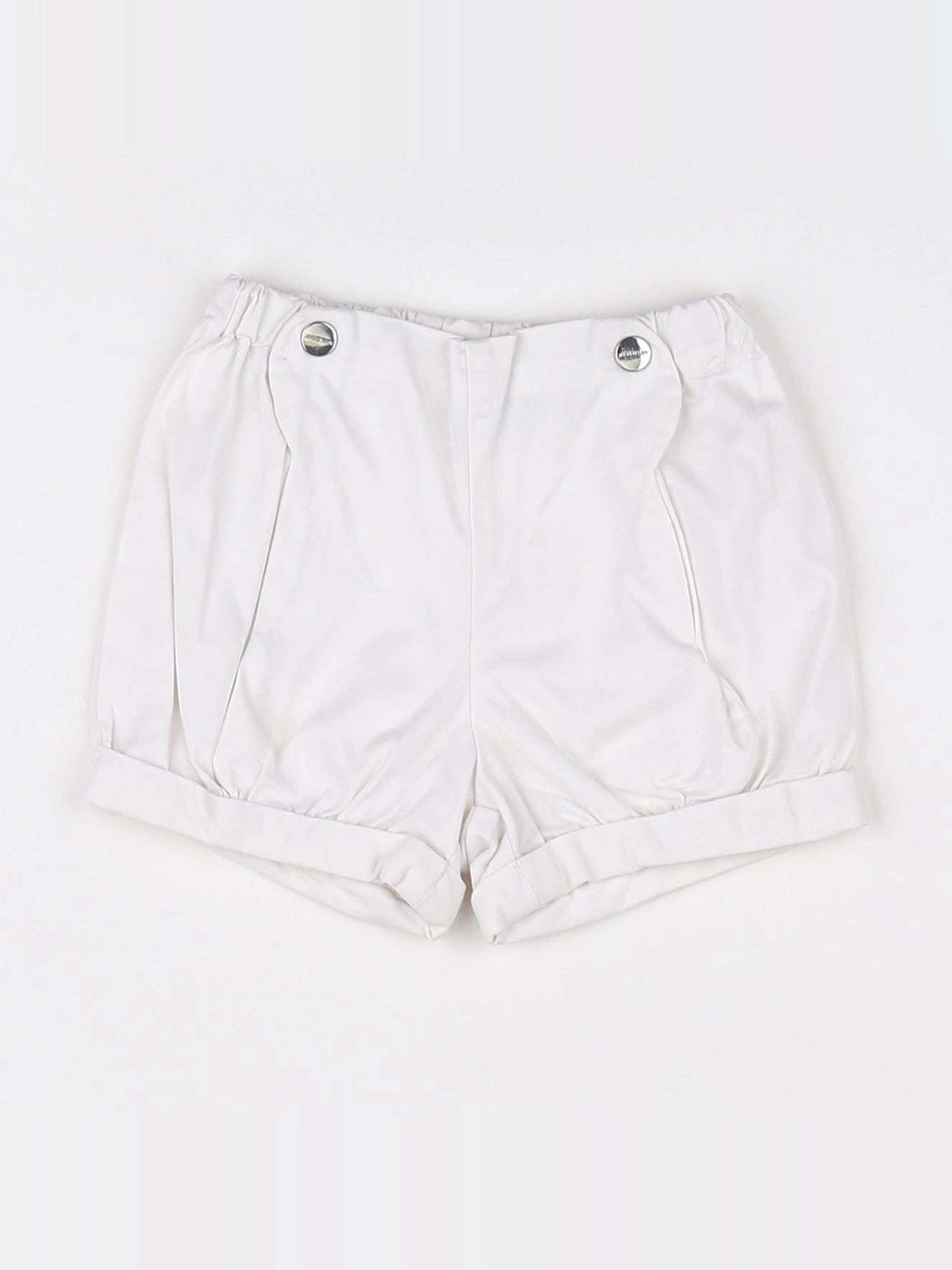 Jacadi - short blanc - 12 mois