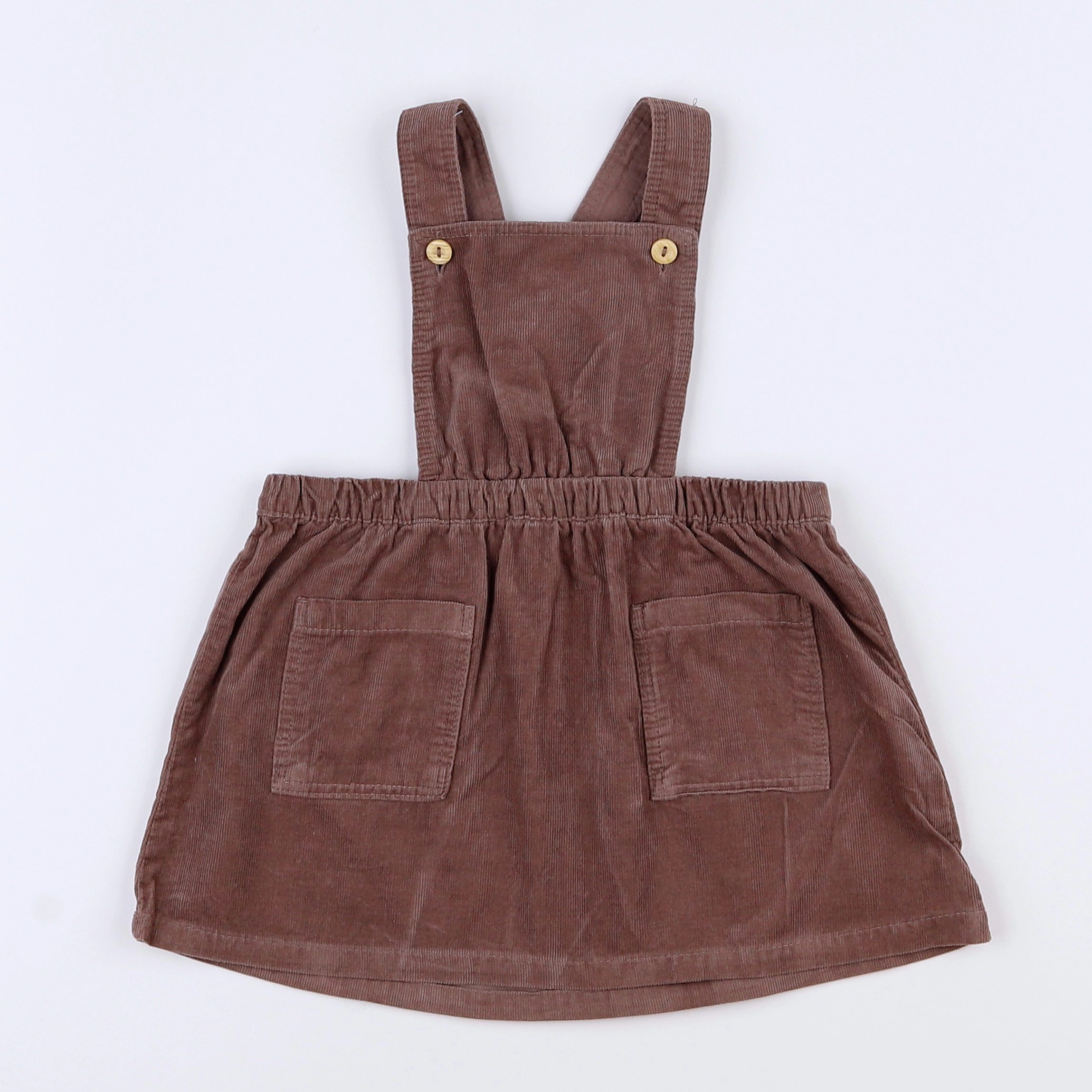 H&M - robe marron - 9 mois