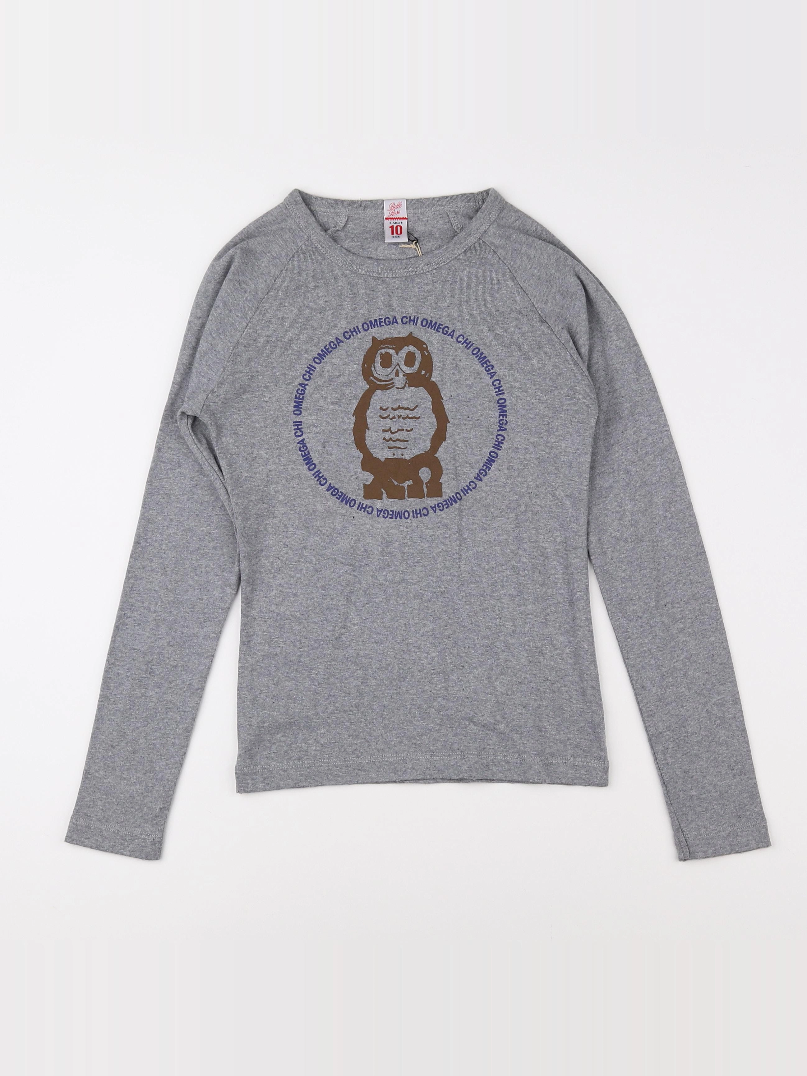 Bellerose - tee-shirt gris (état neuf) - 10 ans