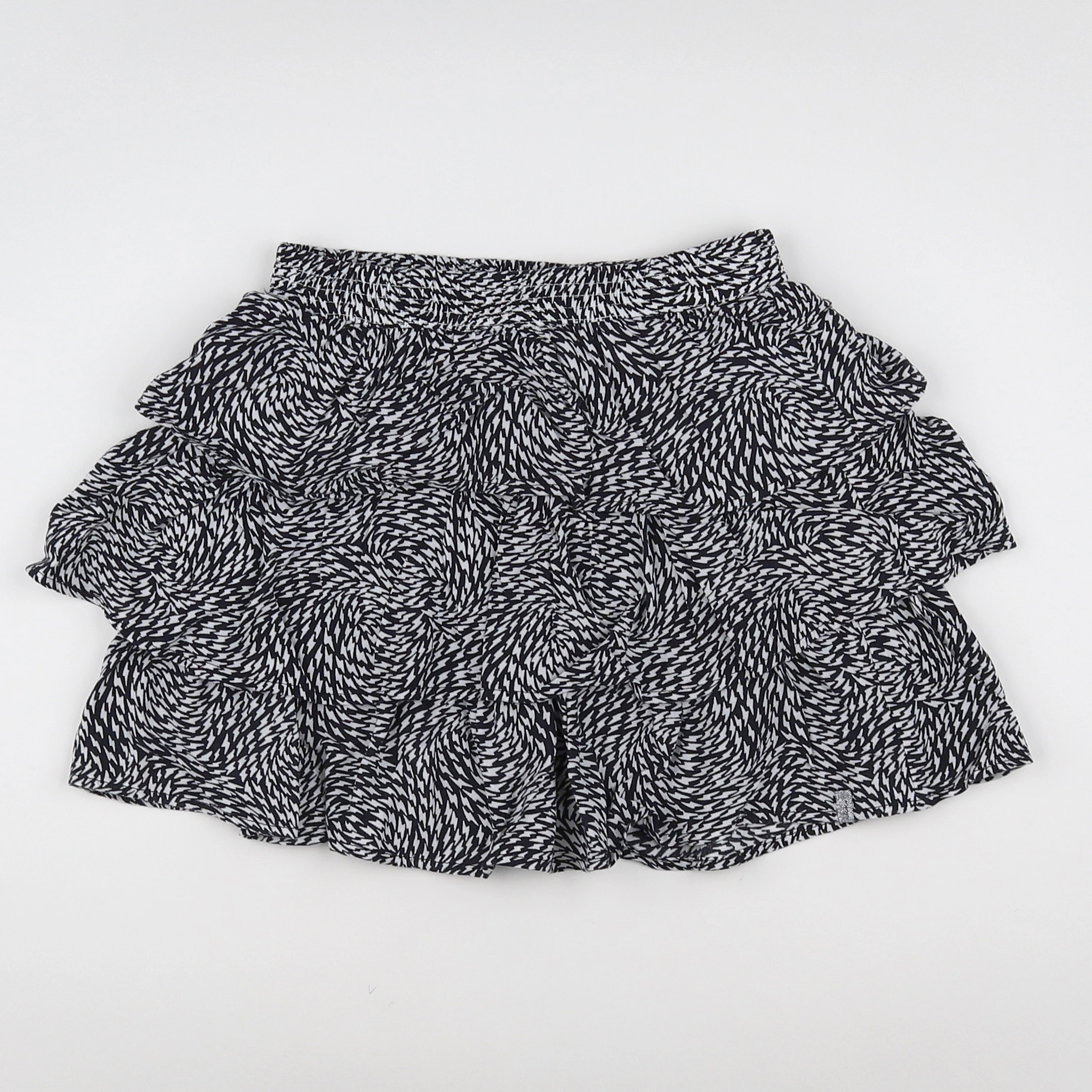 IKKS - jupe blanc, noir - 6 ans