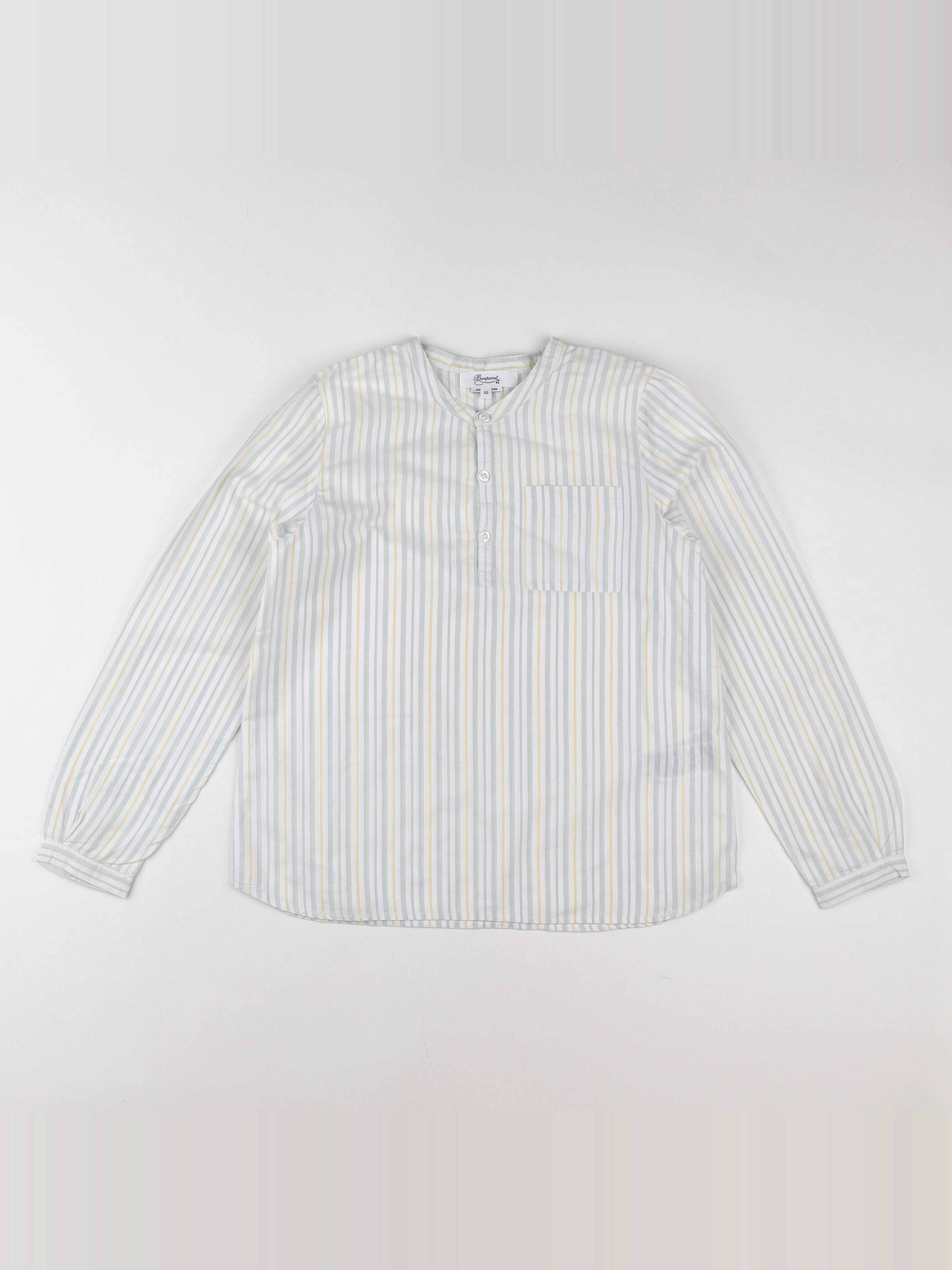 Bonpoint - chemise multicolore - 10 ans