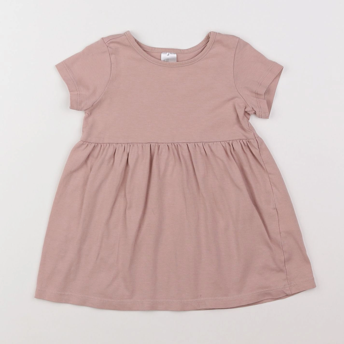 H&M - robe rose - 9/12 mois
