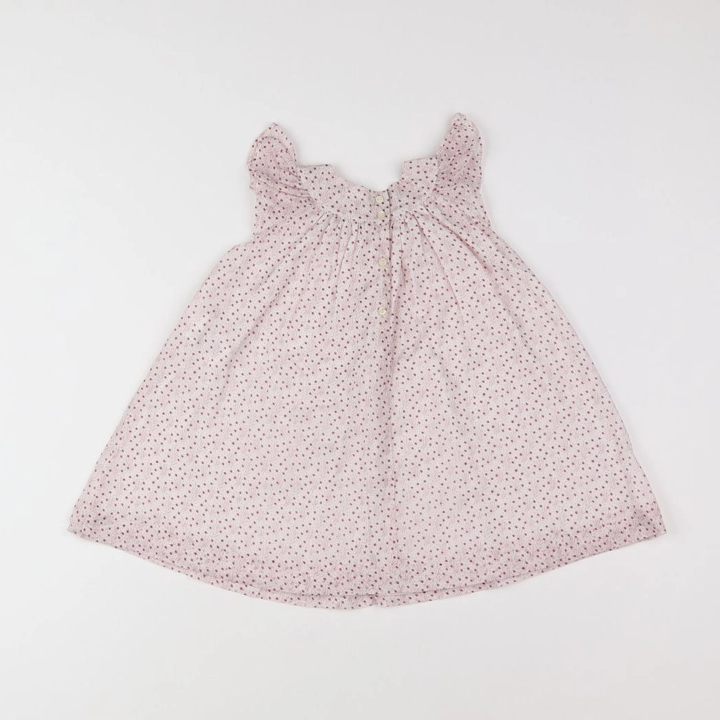 Boutchou - robe rose - 12 mois