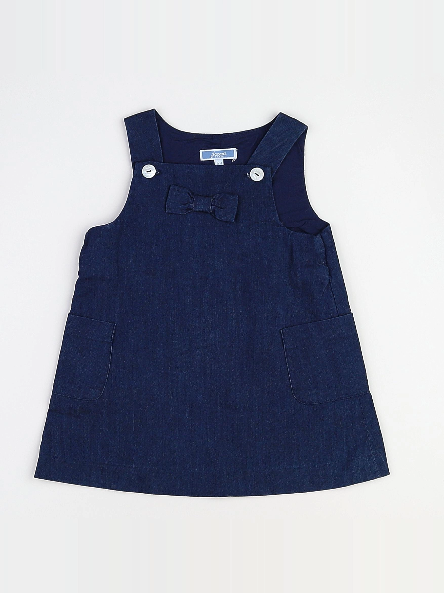 Jacadi - robe bleu - 12 mois