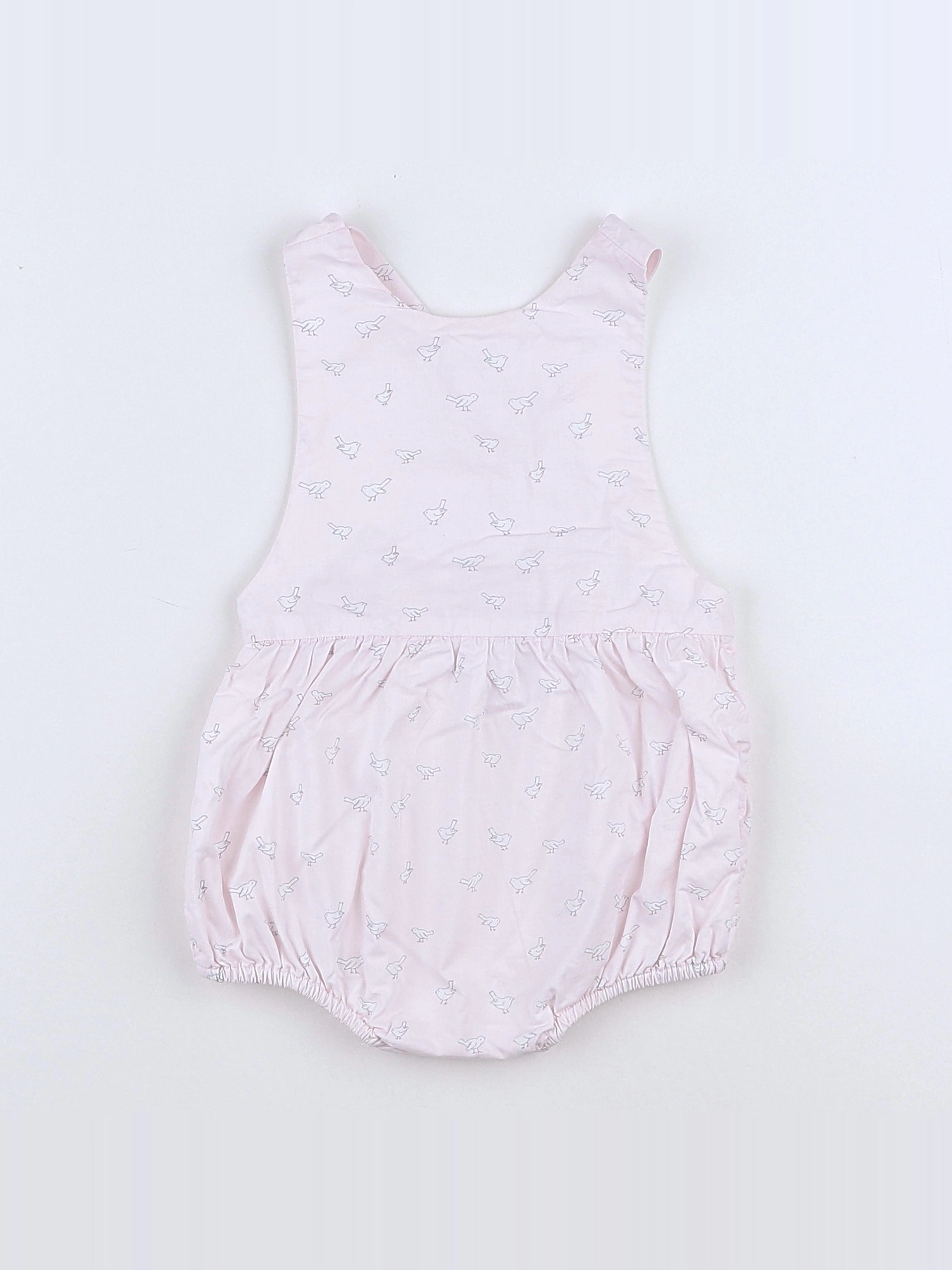 Jacadi - combinaison rose - 12 mois