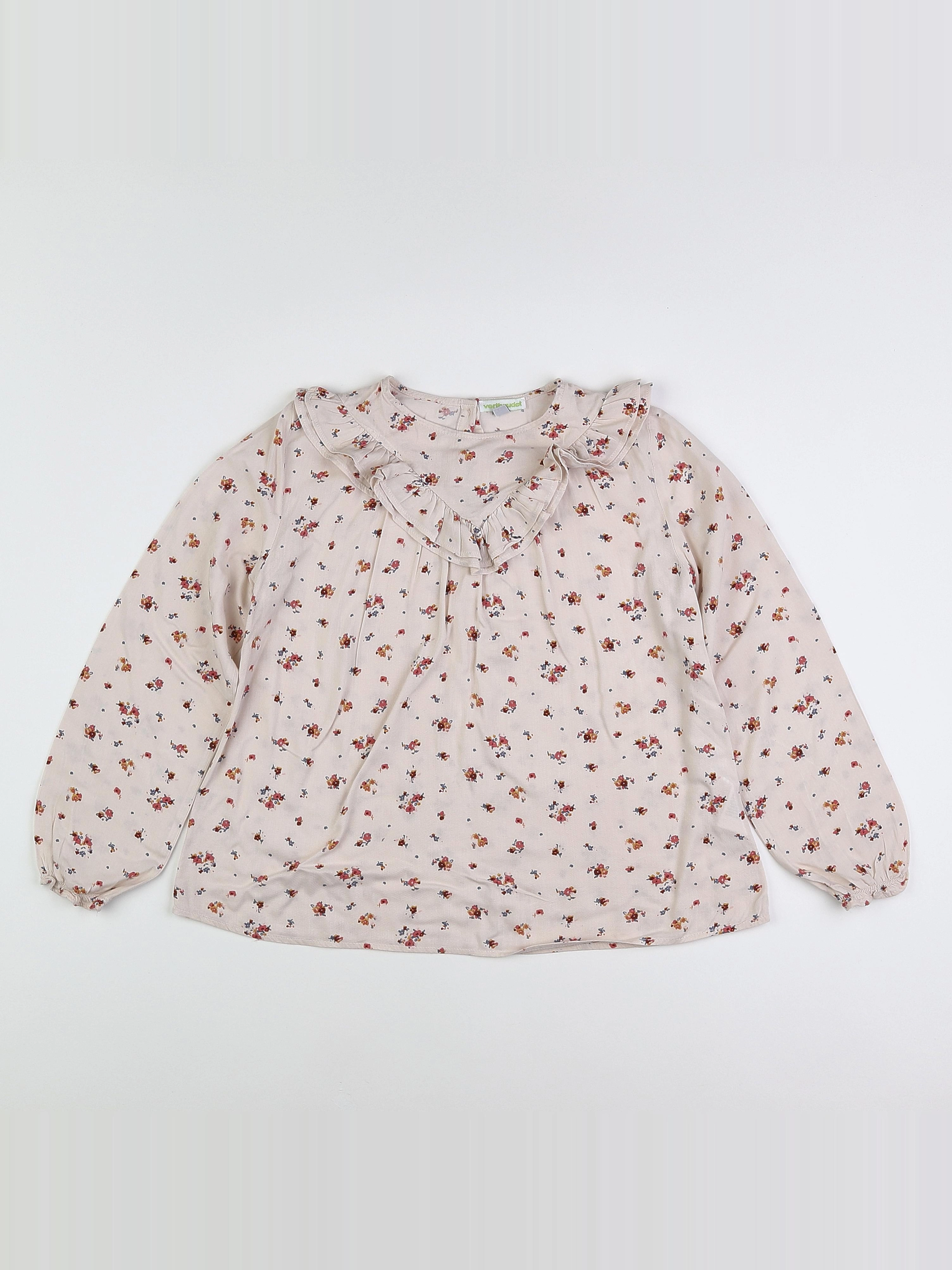 Vertbaudet - blouse multicolore - 9 ans