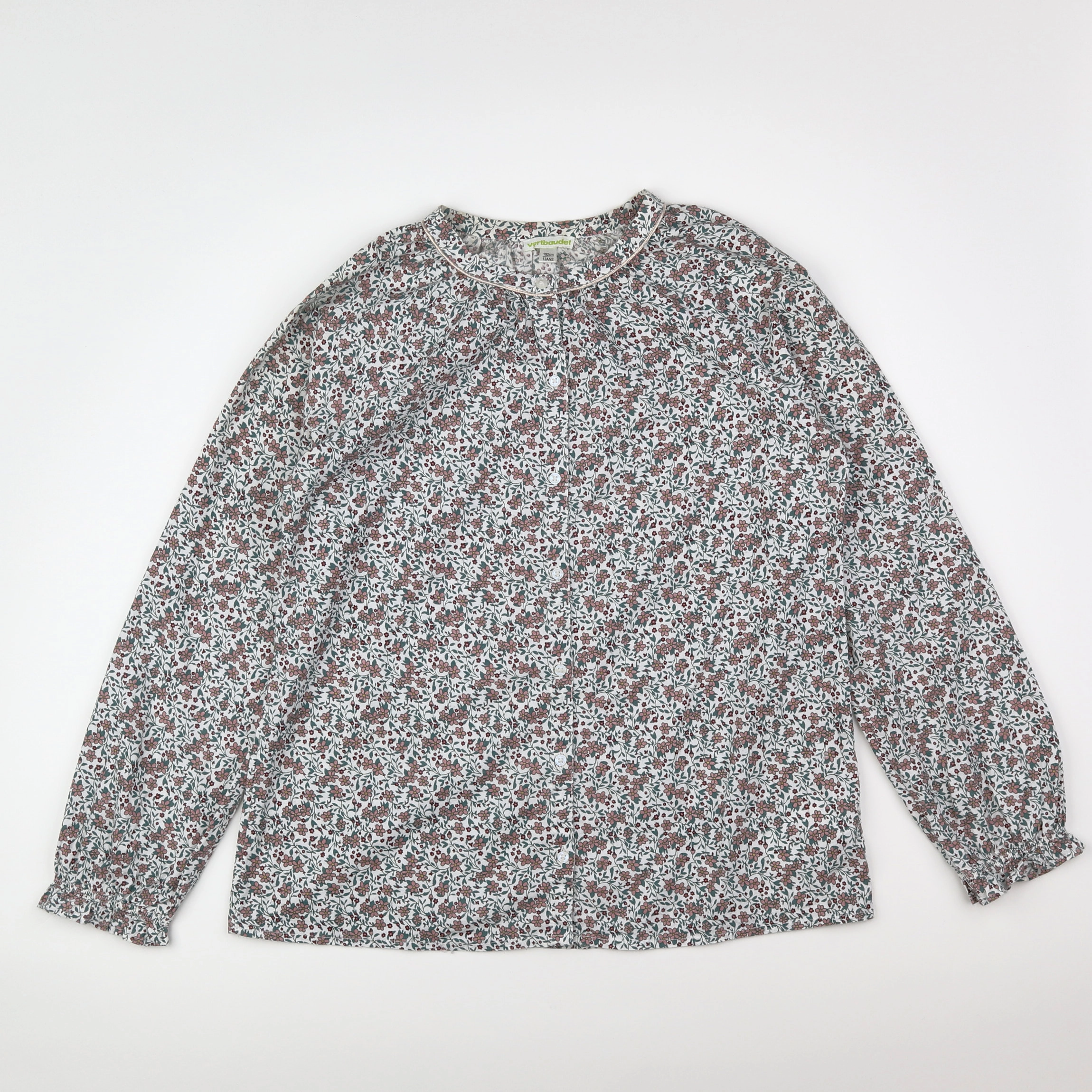 Vertbaudet - blouse multicolore - 12 ans