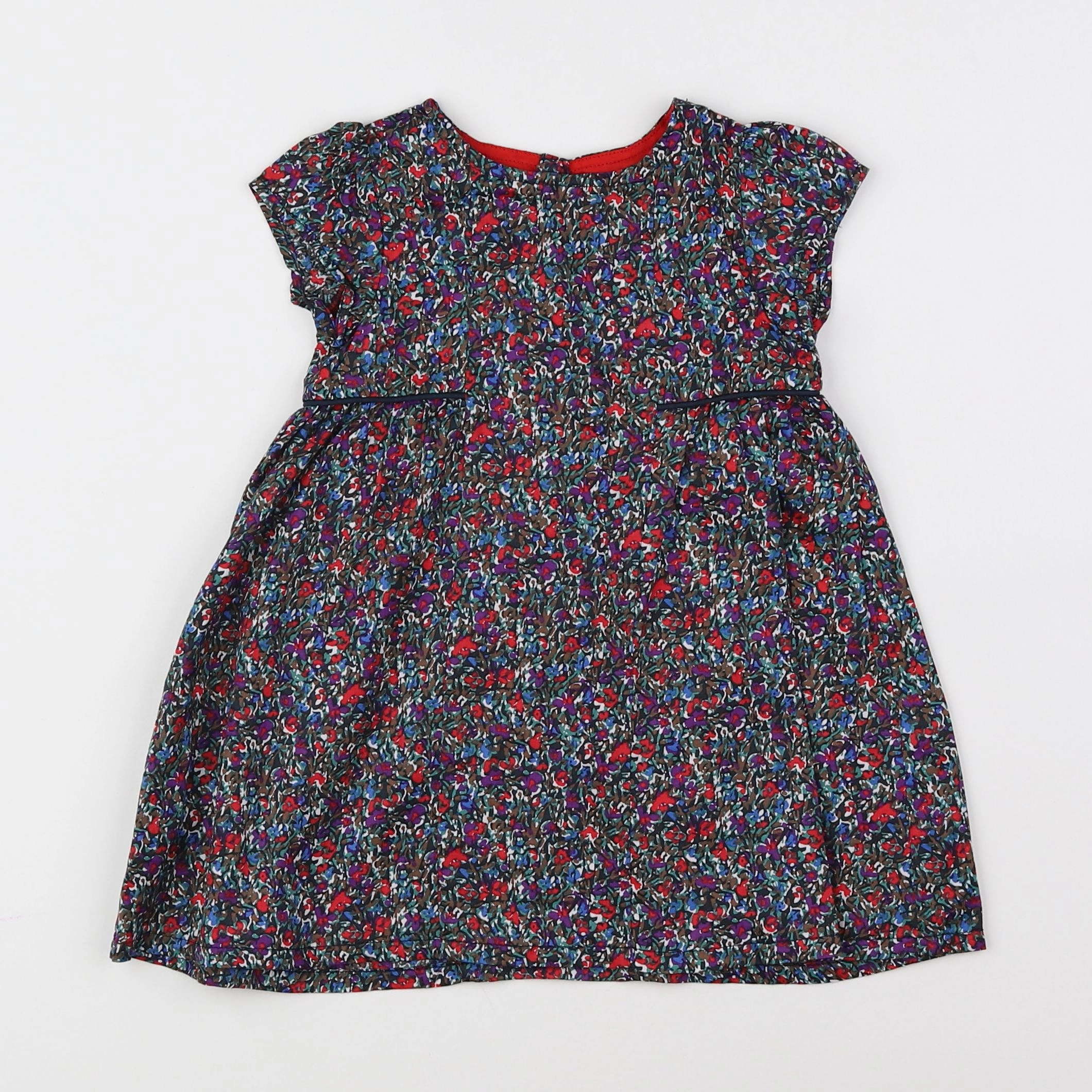 Boutchou - robe multicolore - 9 mois