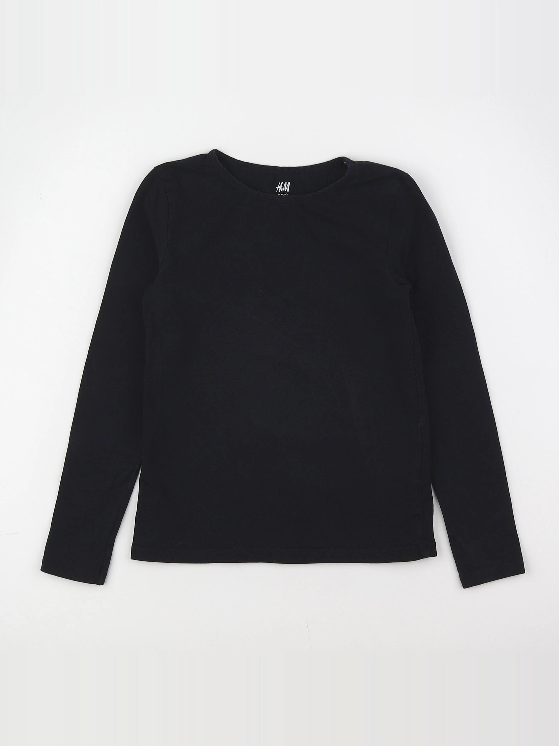H&M - tee-shirt noir - 8 ans