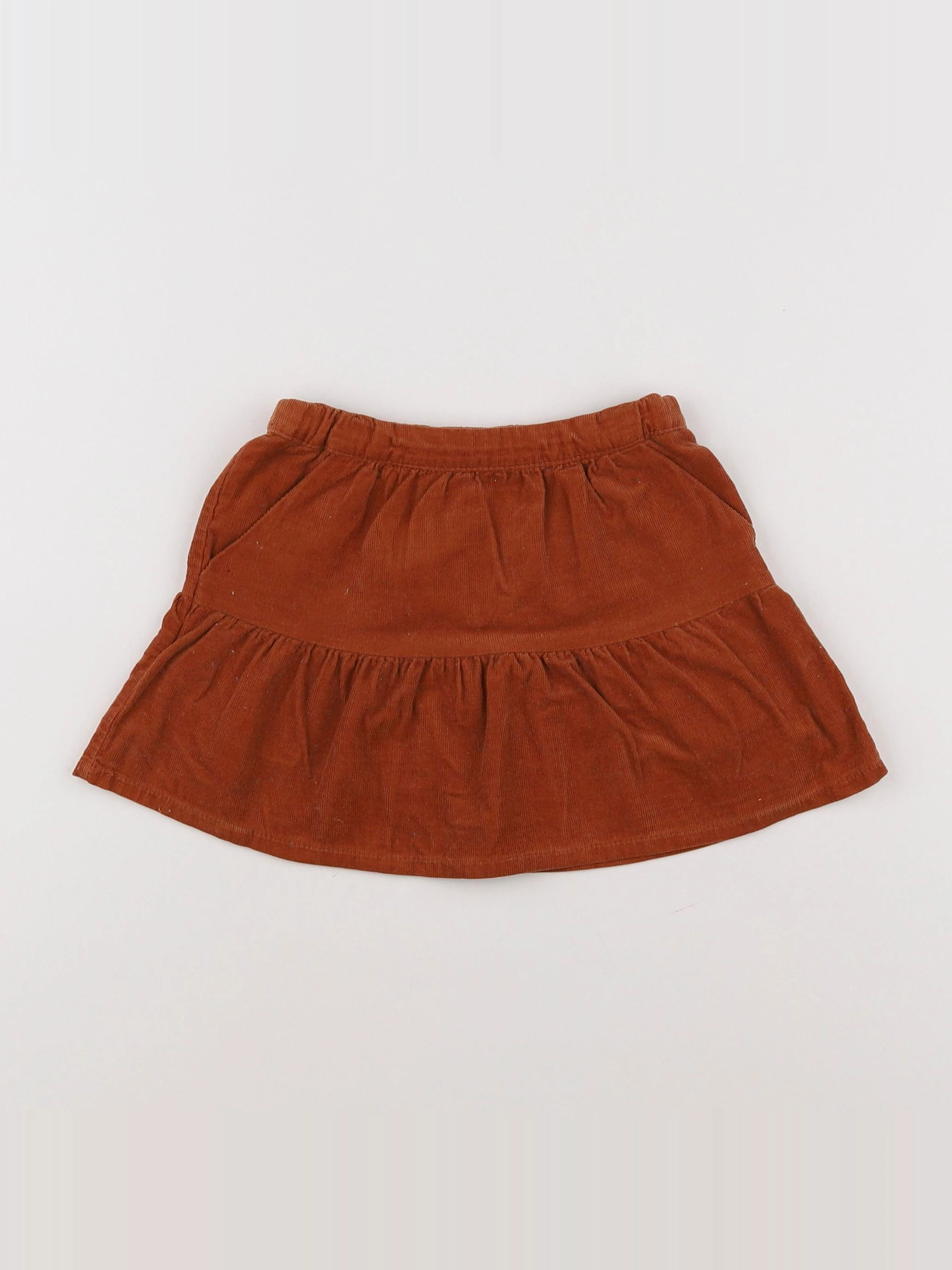 Vertbaudet - jupe marron - 3 ans