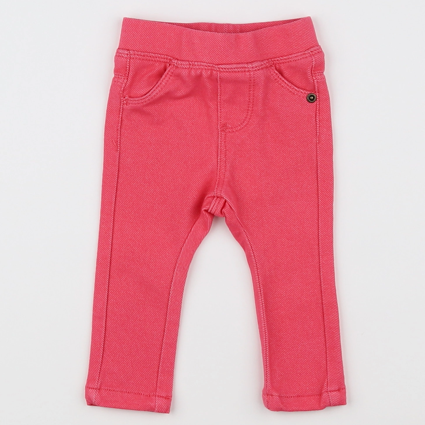 Vertbaudet - jegging rose - 3 mois