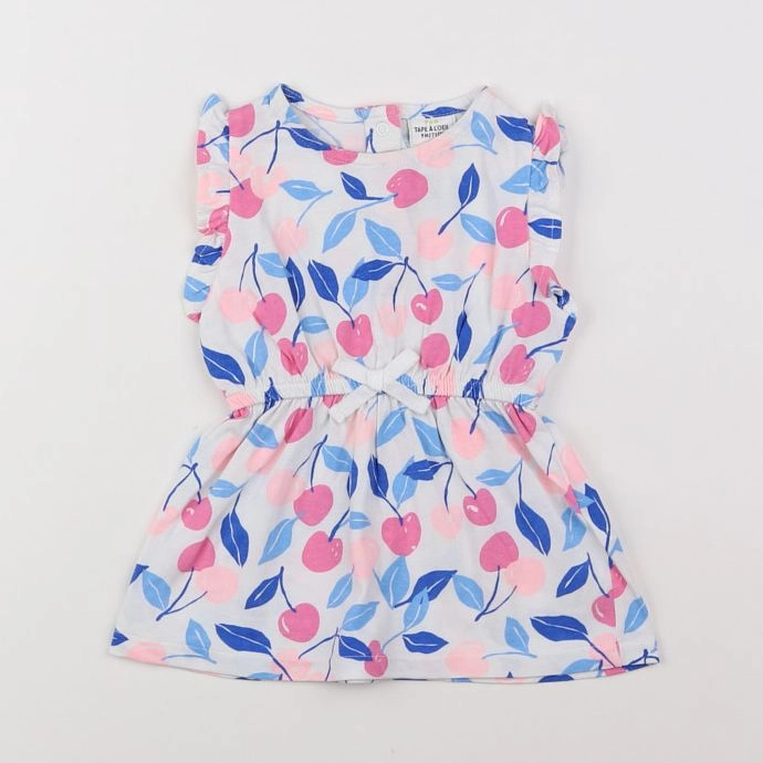 Tape à l'oeil - robe blanc - 9 mois