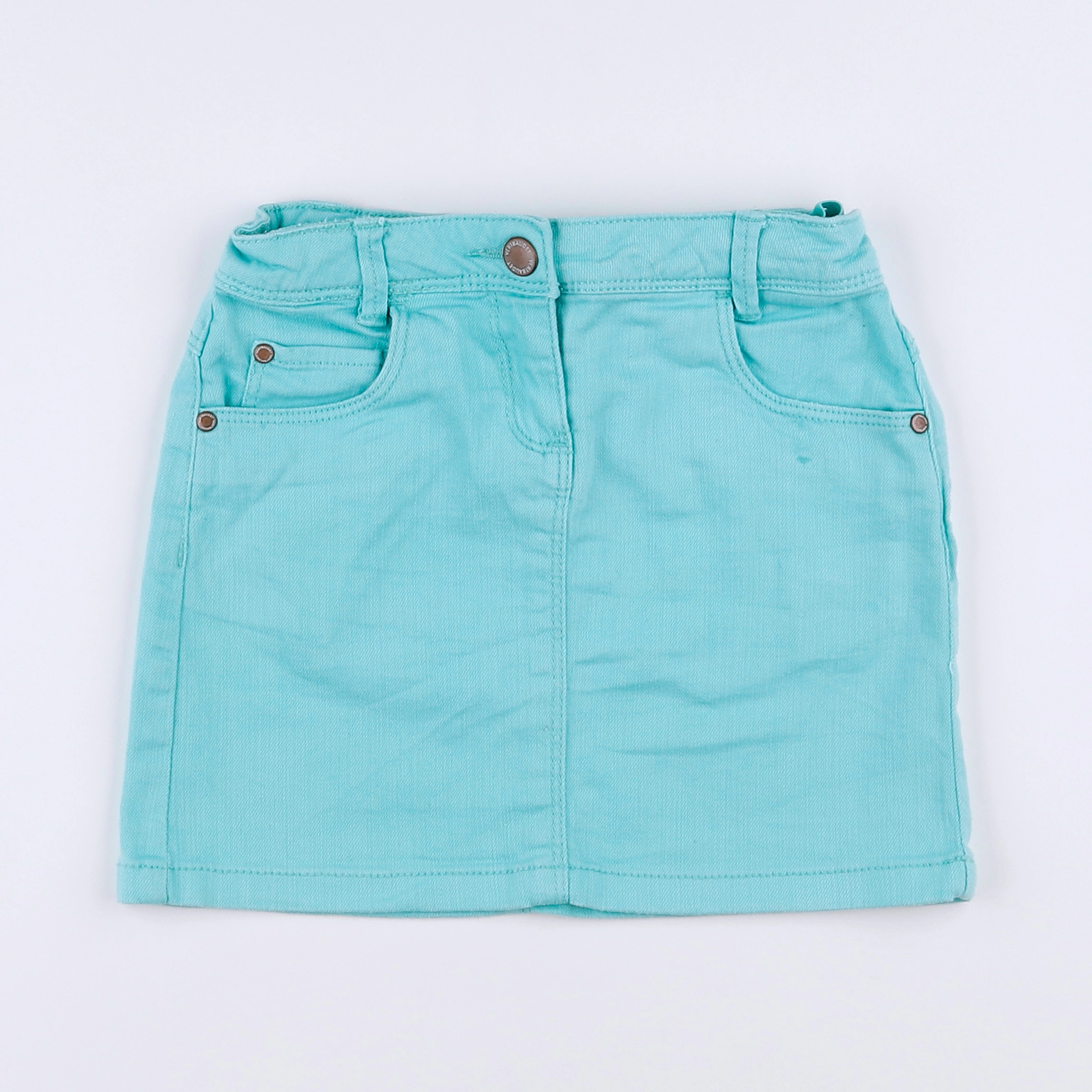 Vertbaudet - jupe bleu - 6 ans