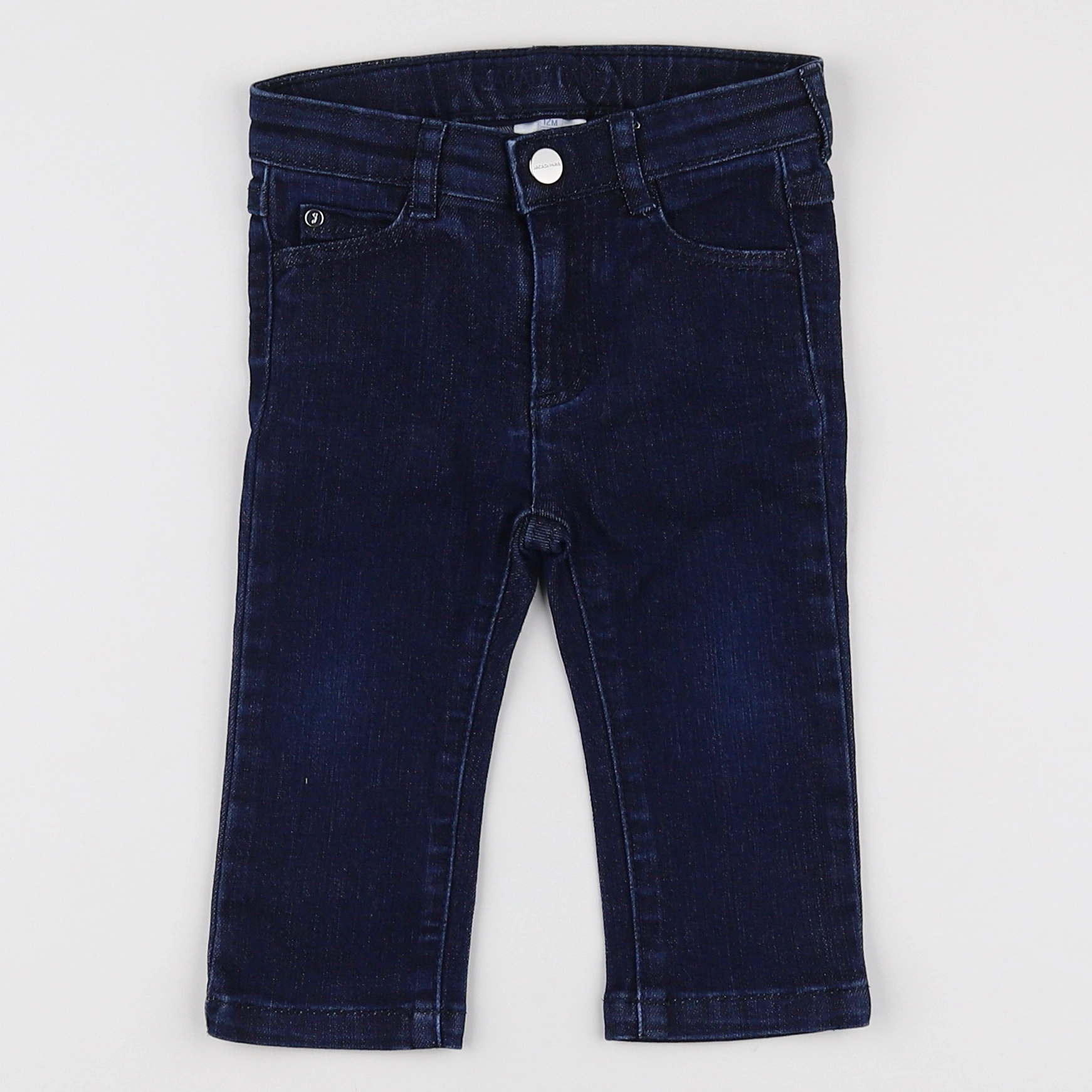 Jacadi - jean bleu - 12 mois