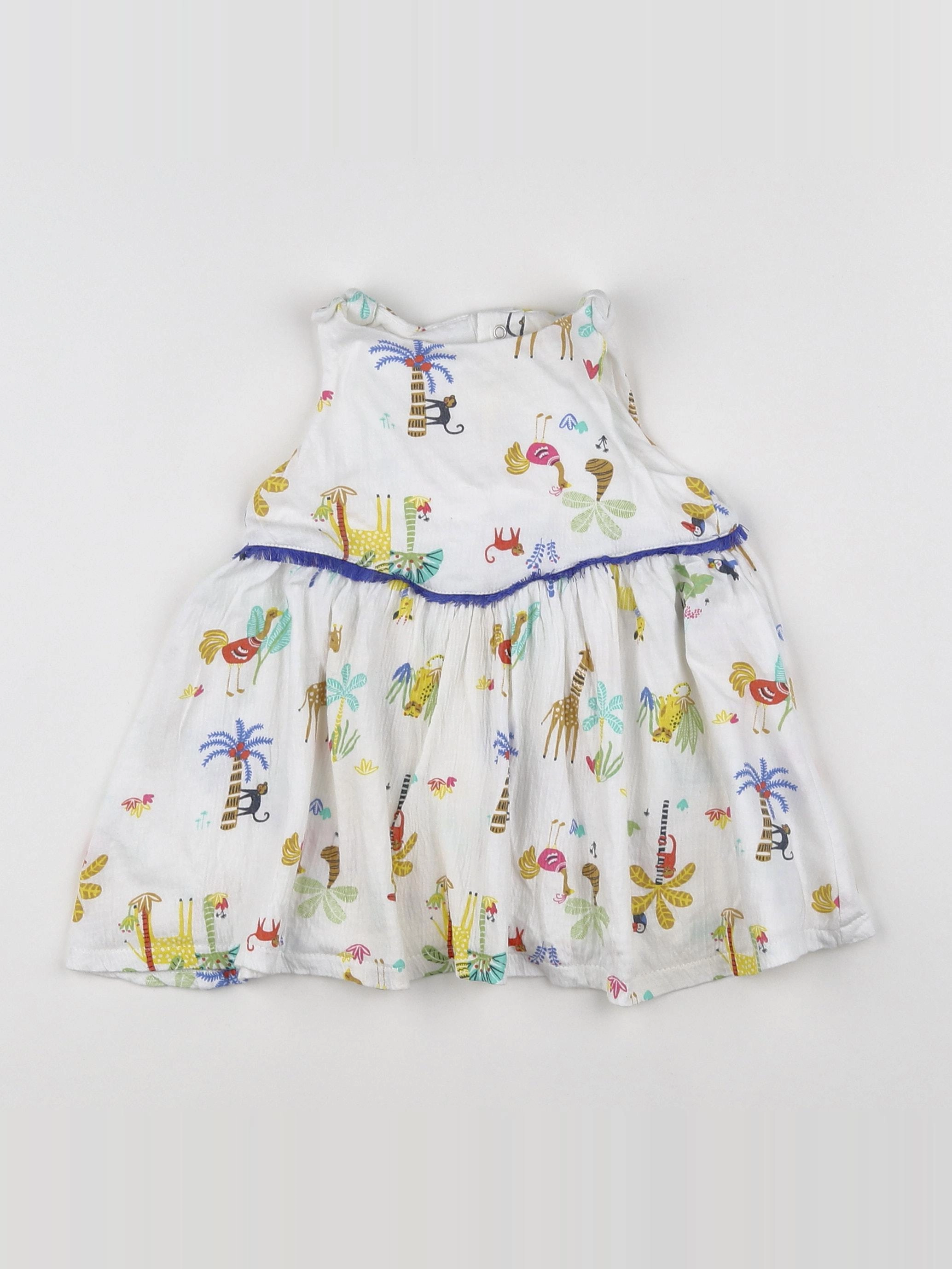 Catimini - robe multicolore - 6 mois