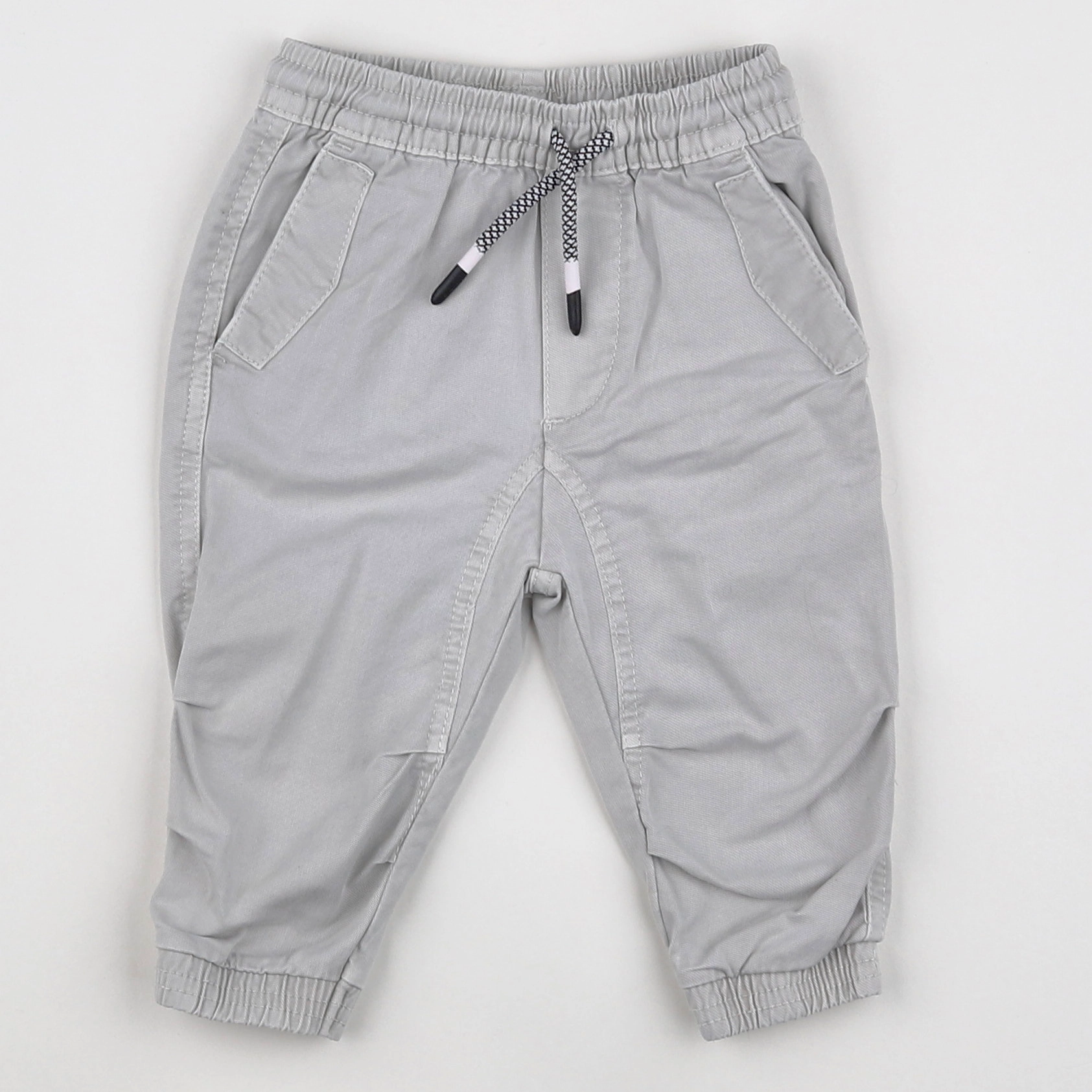Zara - pantalon gris - 9/12 mois