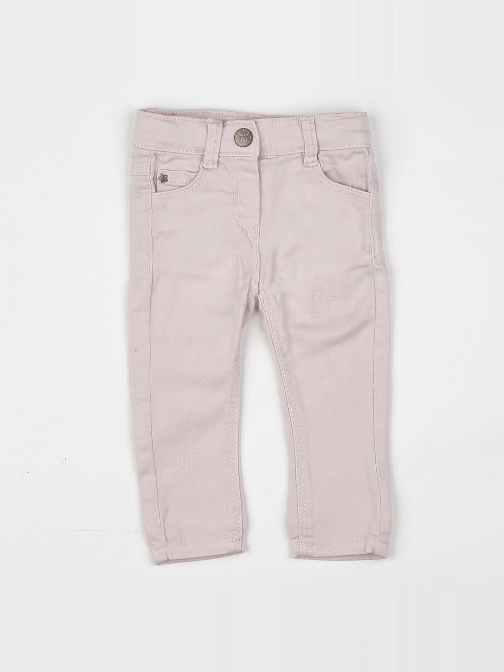 Tape à l'oeil - pantalon rose - 3 mois
