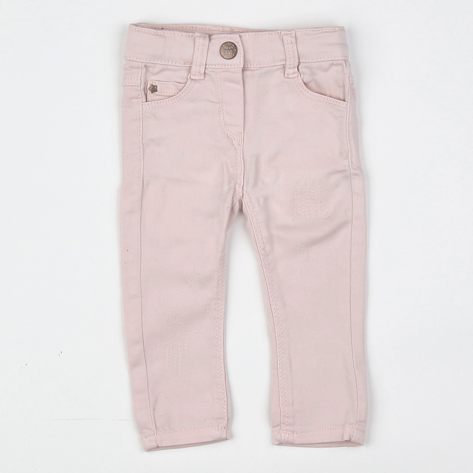 Tape à l'oeil - pantalon rose - 3 mois