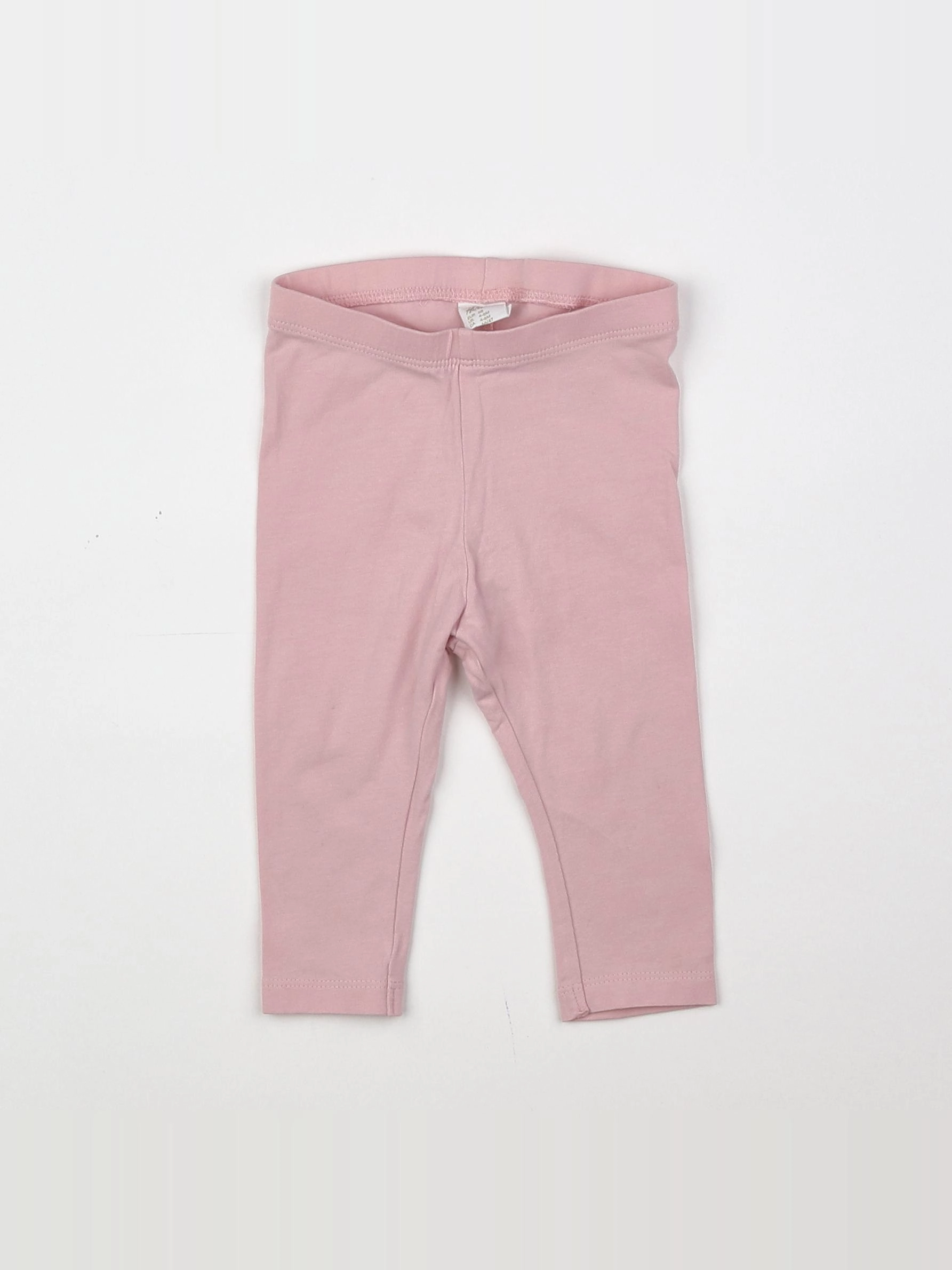 H&M - legging rose - 3/6 mois