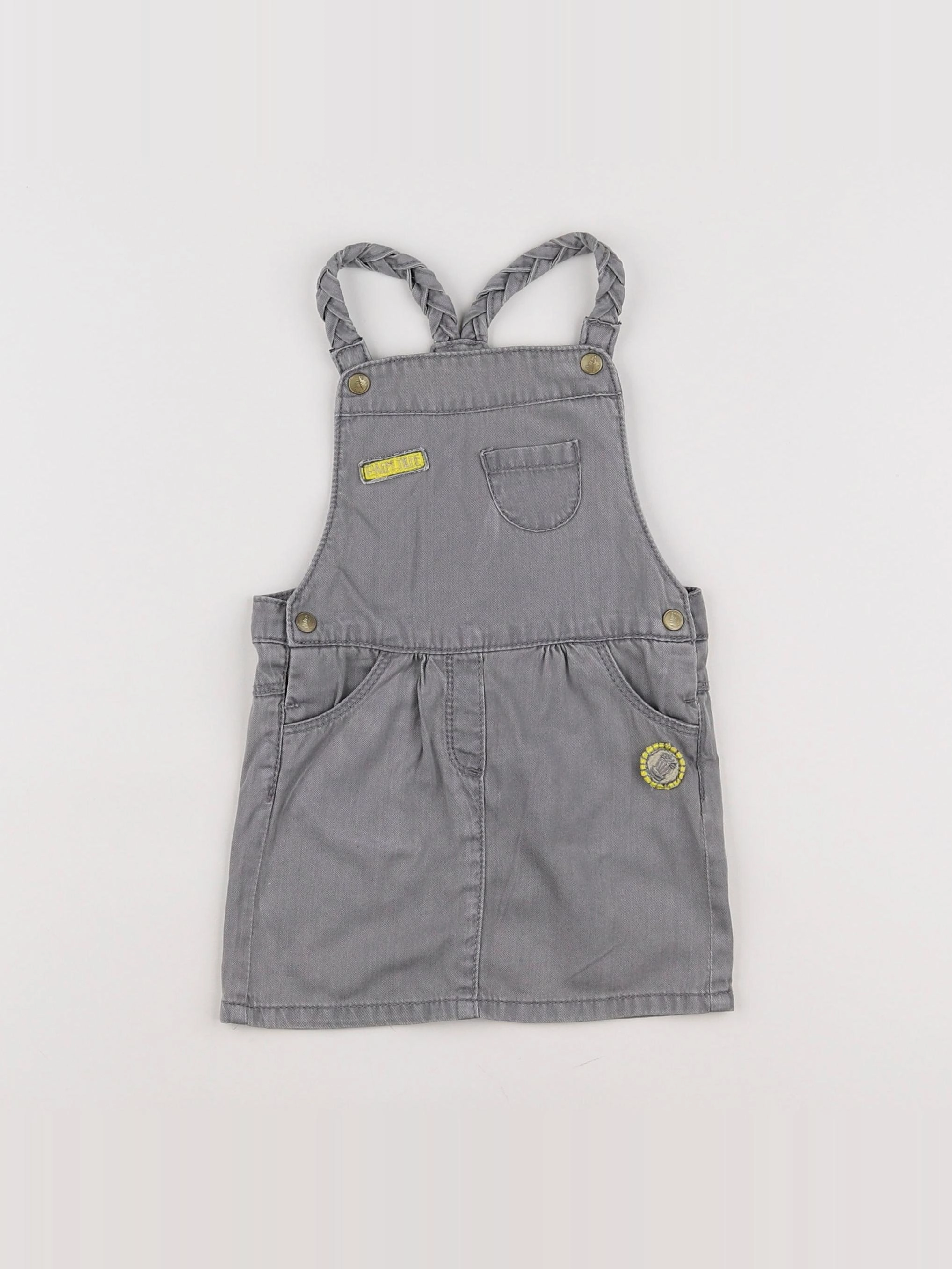 Tape à l'oeil - robe gris - 18 mois