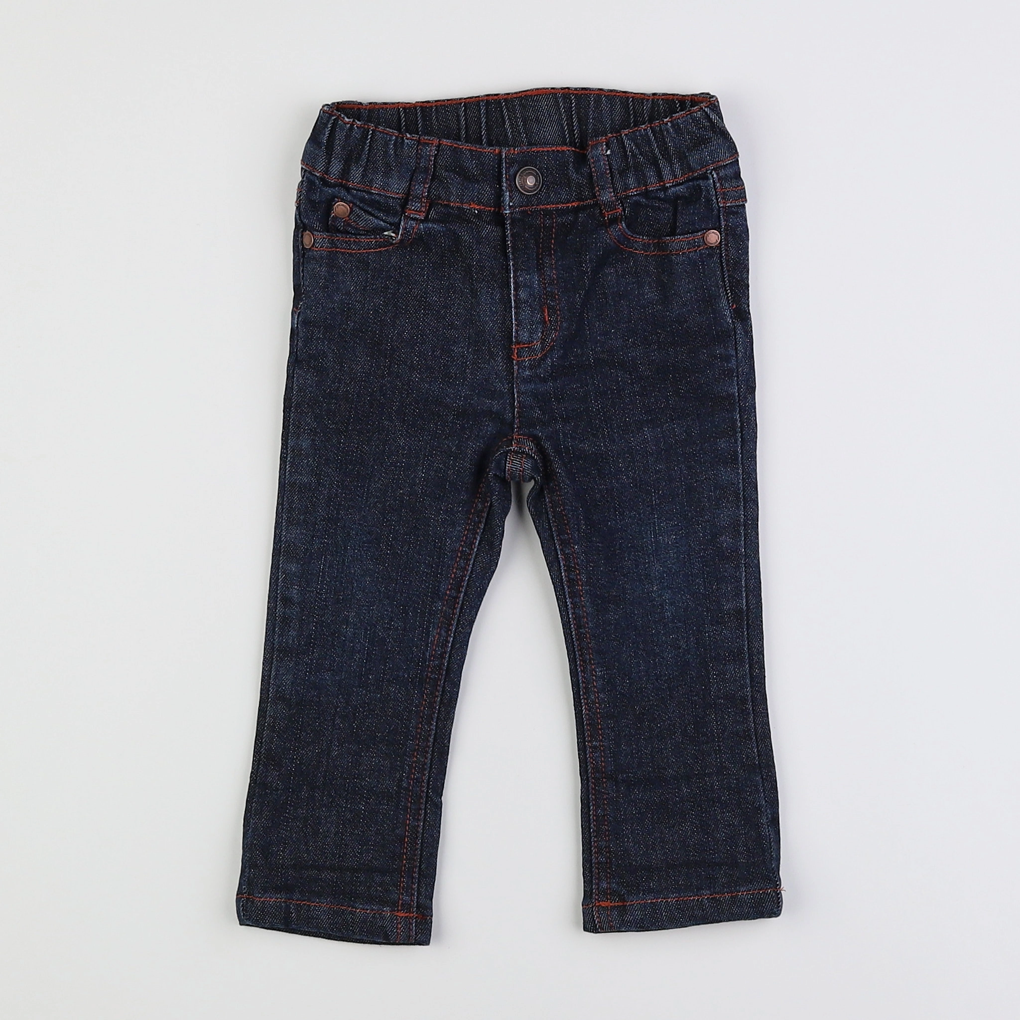 Jacadi - jean bleu - 12 mois