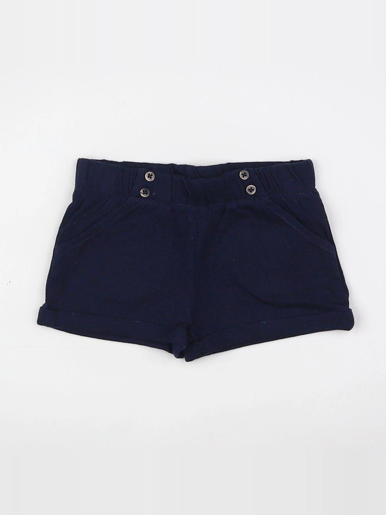Boutchou - short bleu - 9 mois