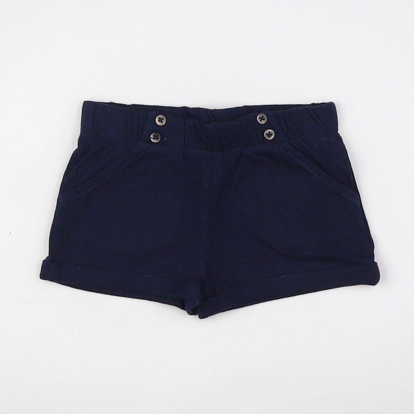 Boutchou - short bleu - 9 mois