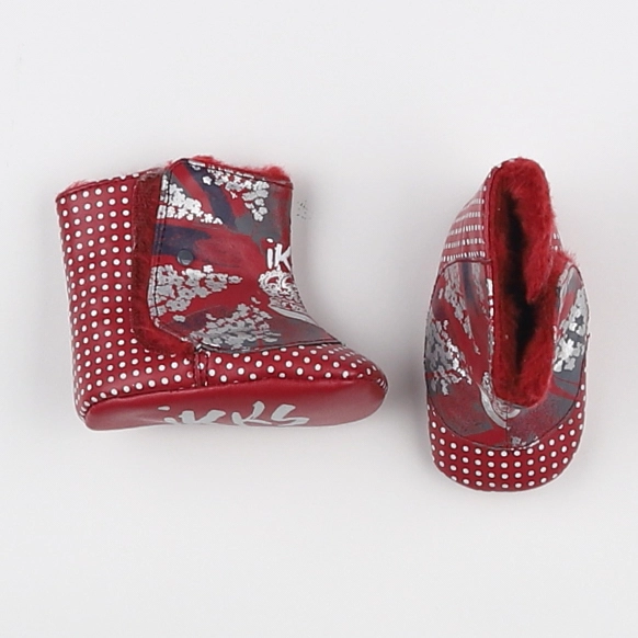IKKS - chaussons rouge - pointure 17/18